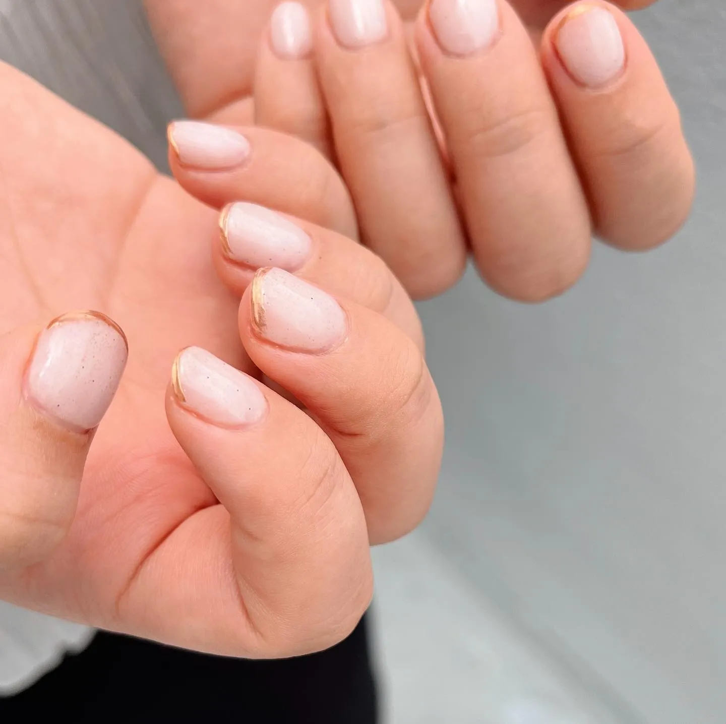 【横浜│港南区│下永谷】シンプルネイル♪♪スキニーミラーフレ...