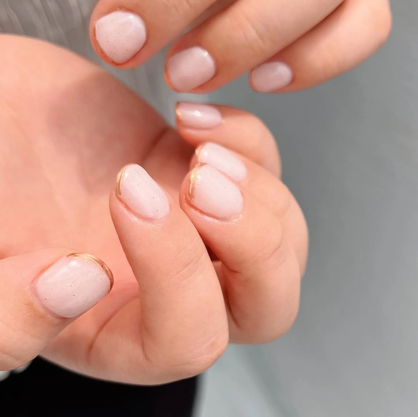 【横浜│港南区│下永谷】シンプルネイル♪♪スキニーミラーフレ...