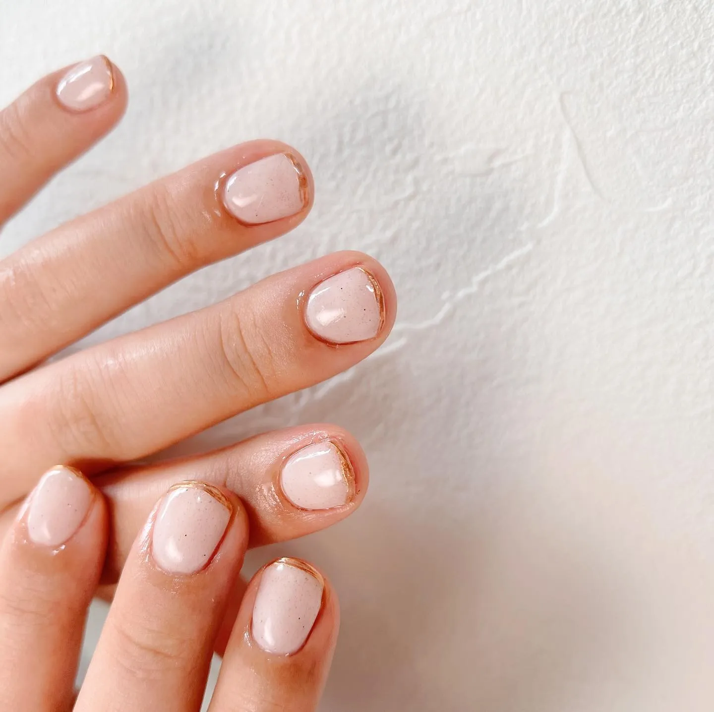 【横浜│港南区│下永谷】シンプルネイル♪♪スキニーミラーフレ...