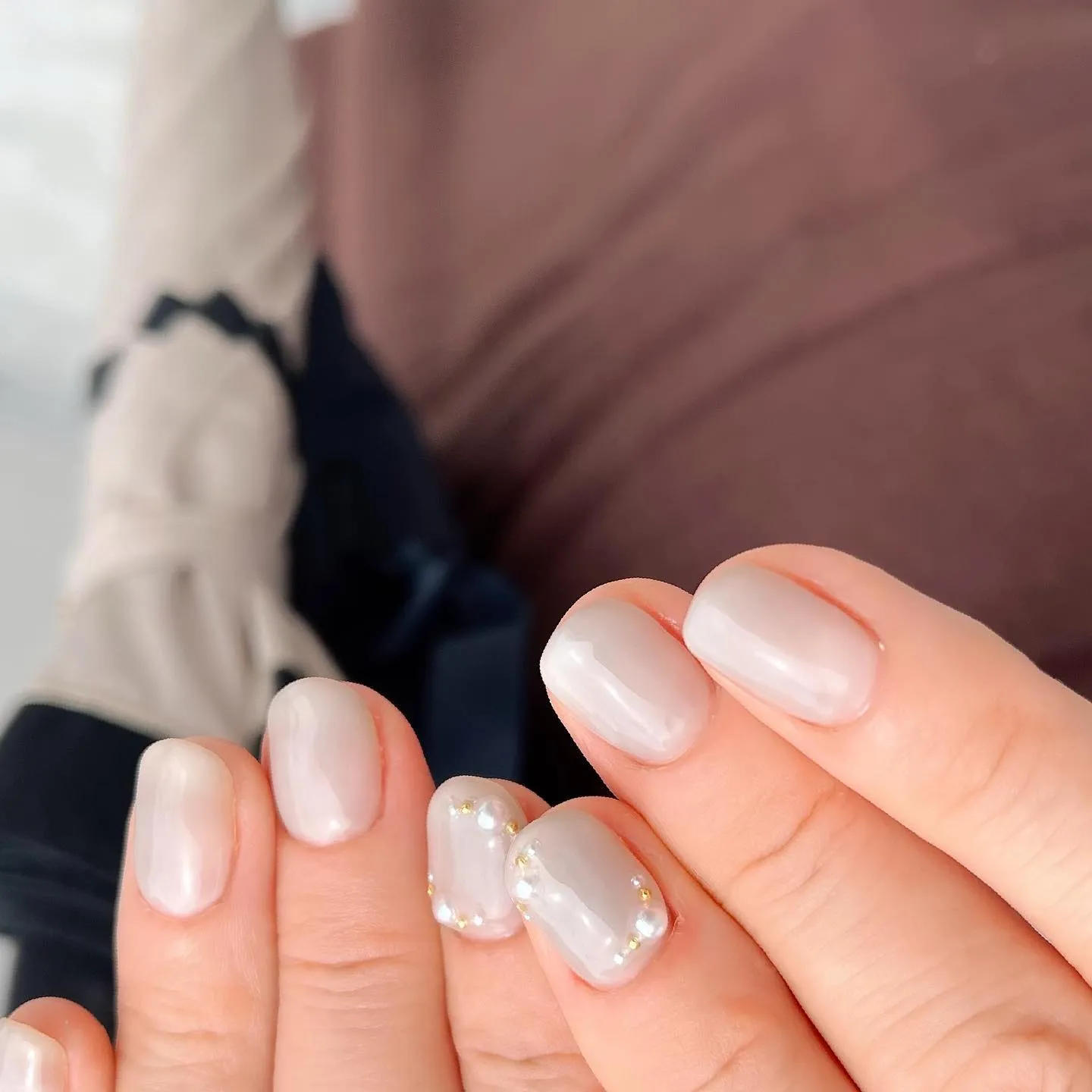 【横浜│港南区│日限山】ニュアンスワンカラーネイル♪♪ポイン...