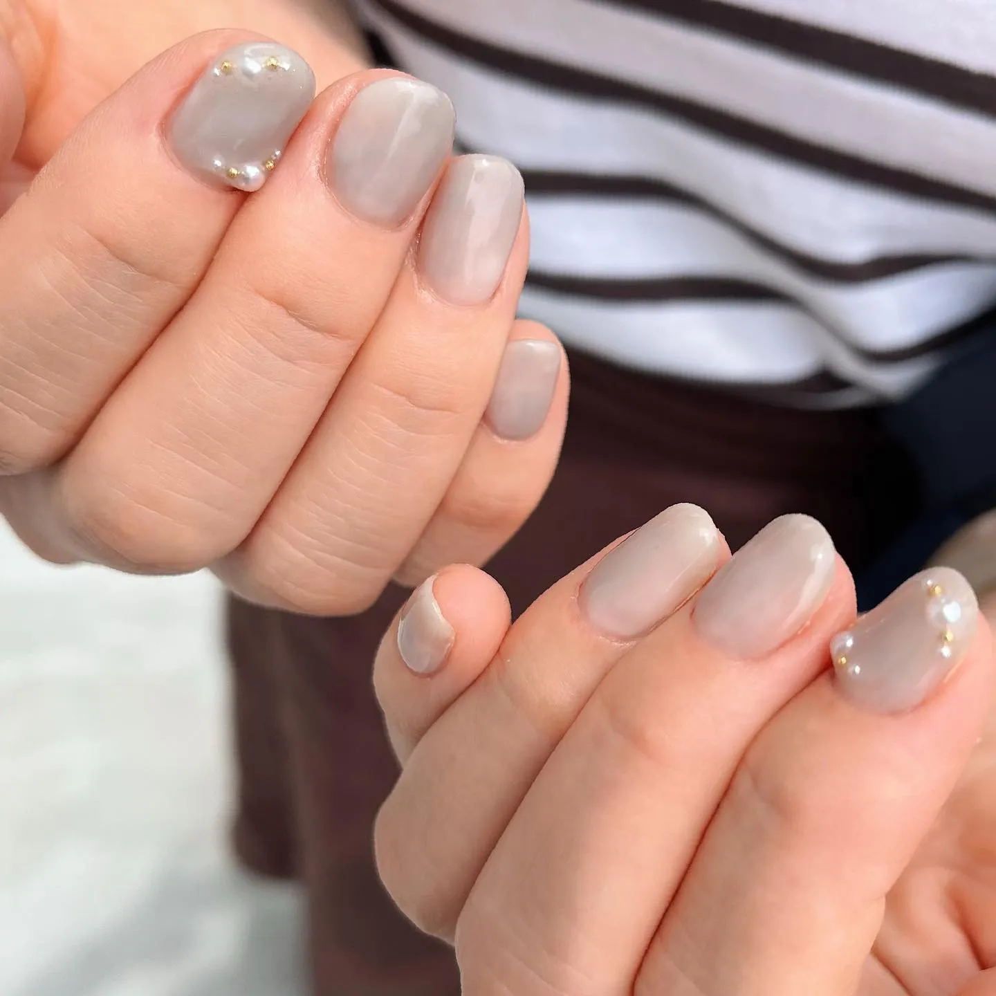 【横浜│港南区│日限山】ニュアンスワンカラーネイル♪♪ポイン...