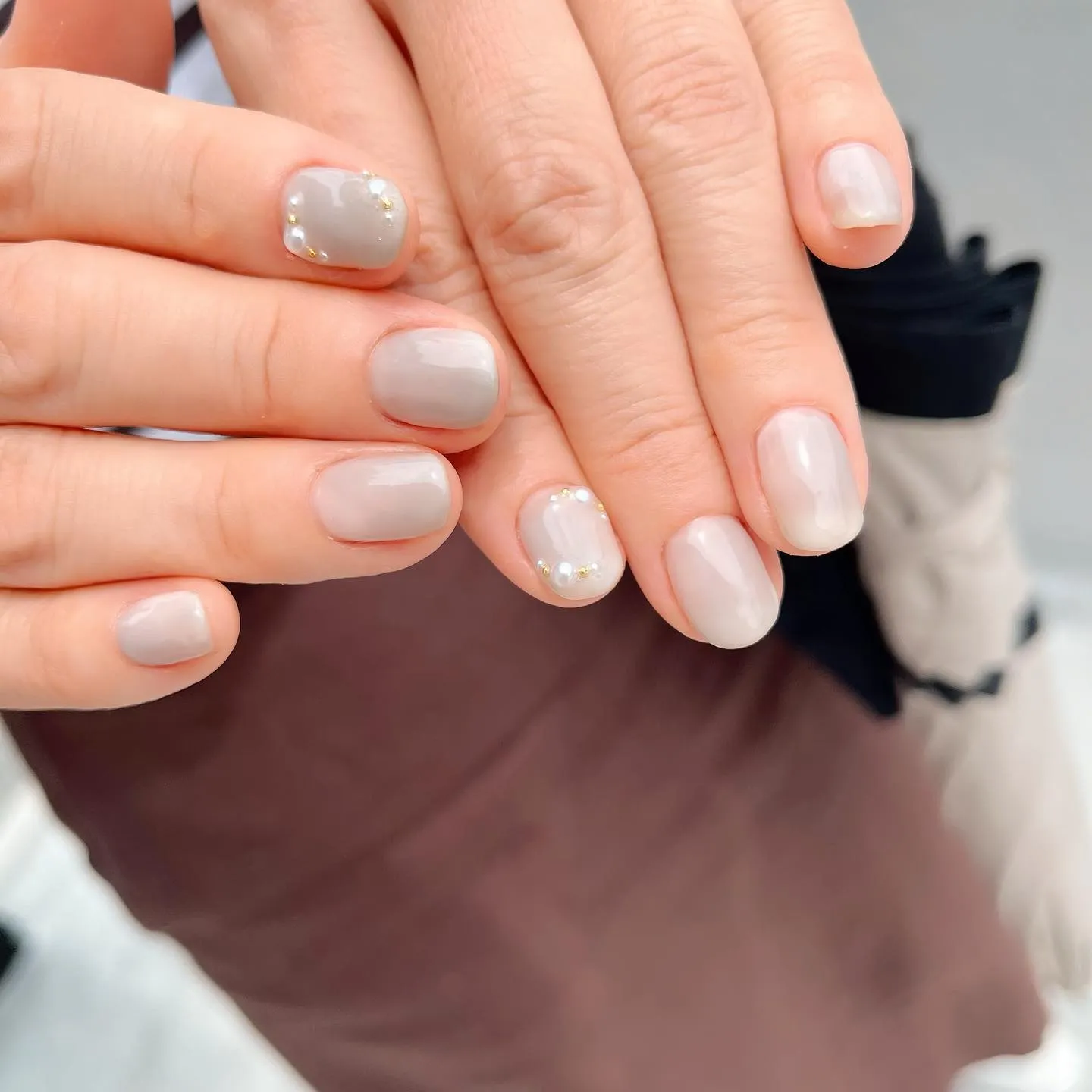 【横浜│港南区│日限山】ニュアンスワンカラーネイル♪♪ポイン...