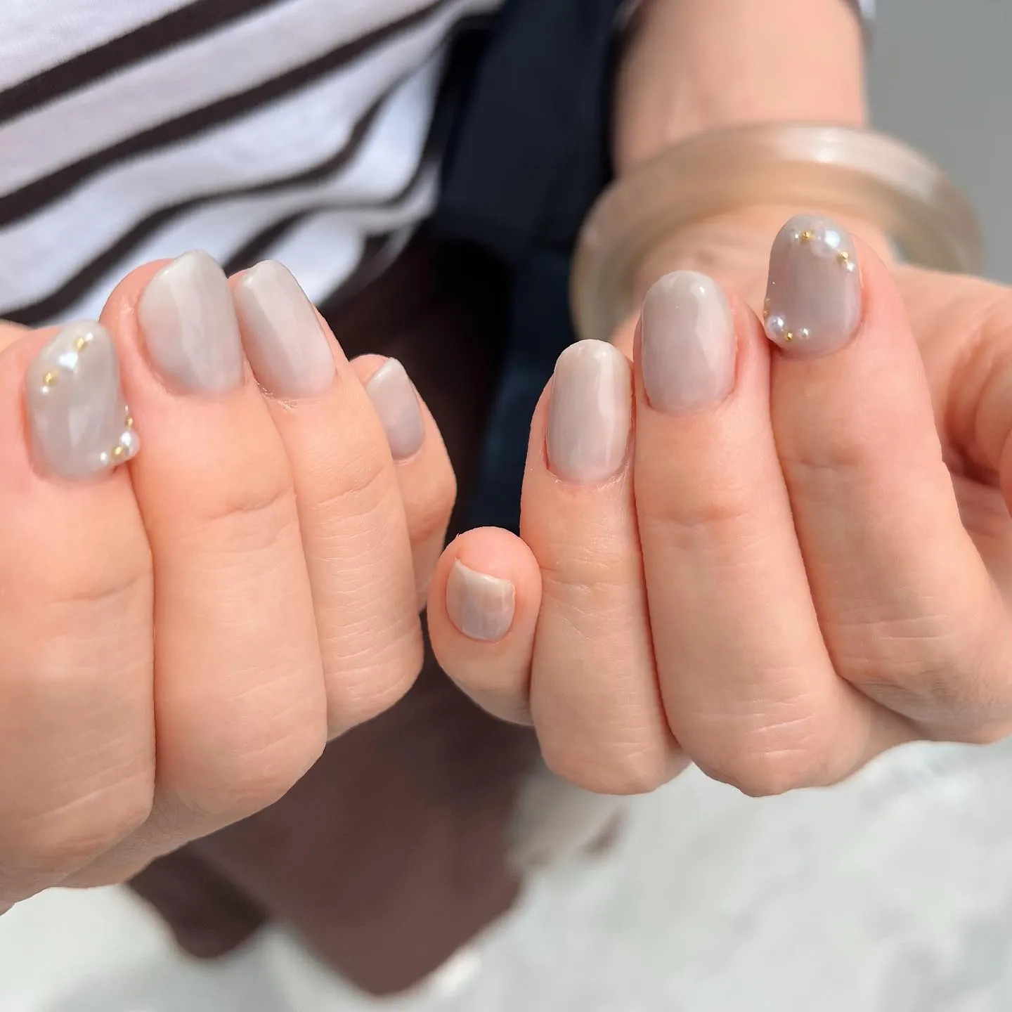 【横浜│港南区│日限山】ニュアンスワンカラーネイル♪♪ポイン...