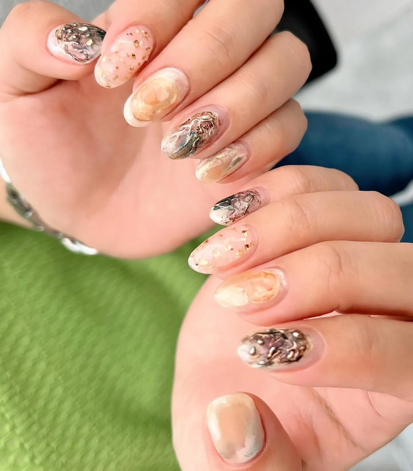 【横浜│港南区│日限山】淡色ニュアンス×鉱物デザイン♪♪