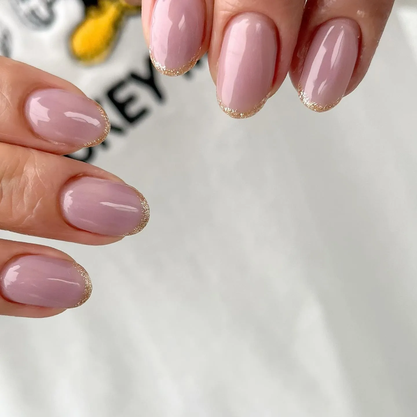 【横浜│港南区│日限山】先端ラメネイル♪♪シンプルデザイン