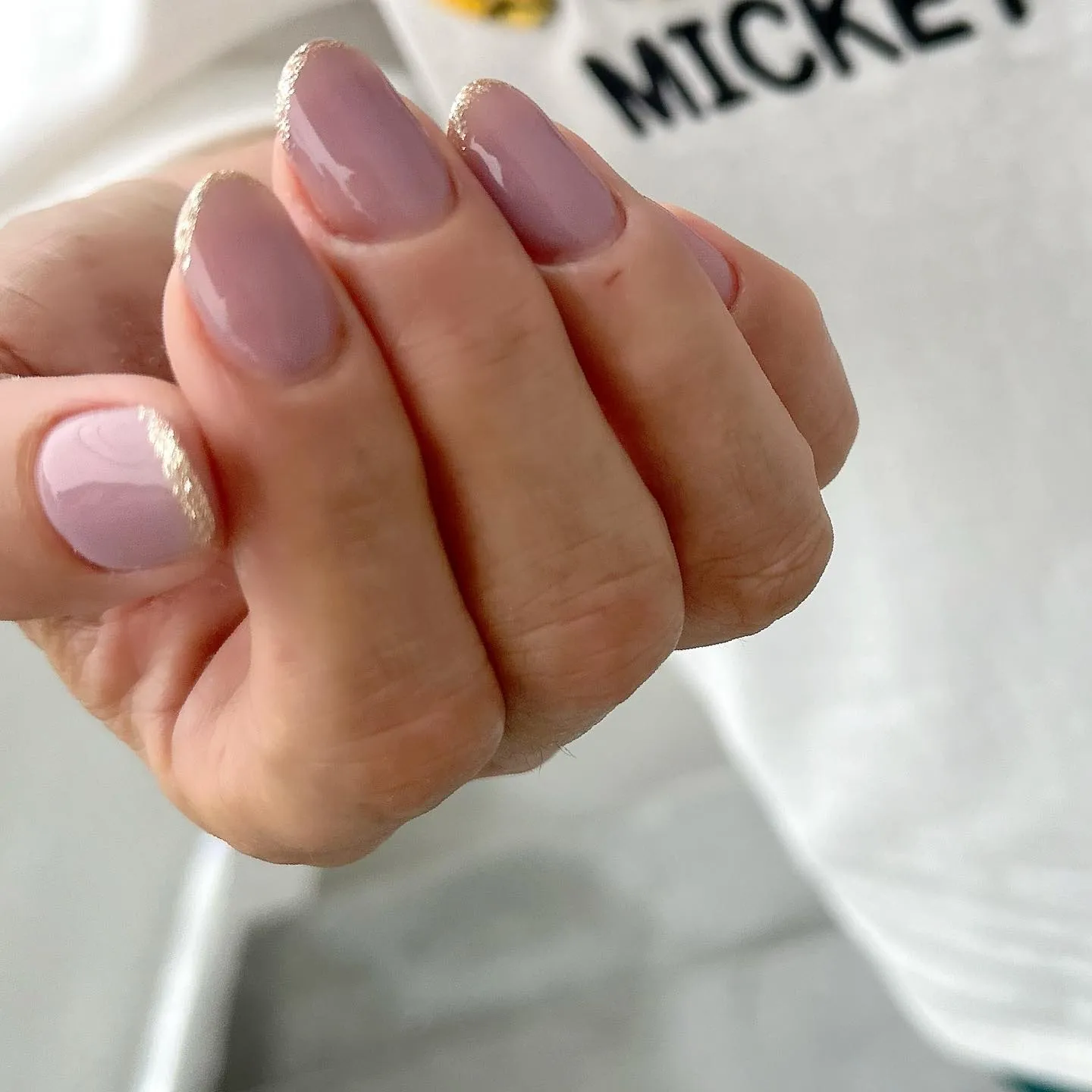 【横浜│港南区│日限山】先端ラメネイル♪♪シンプルデザイン