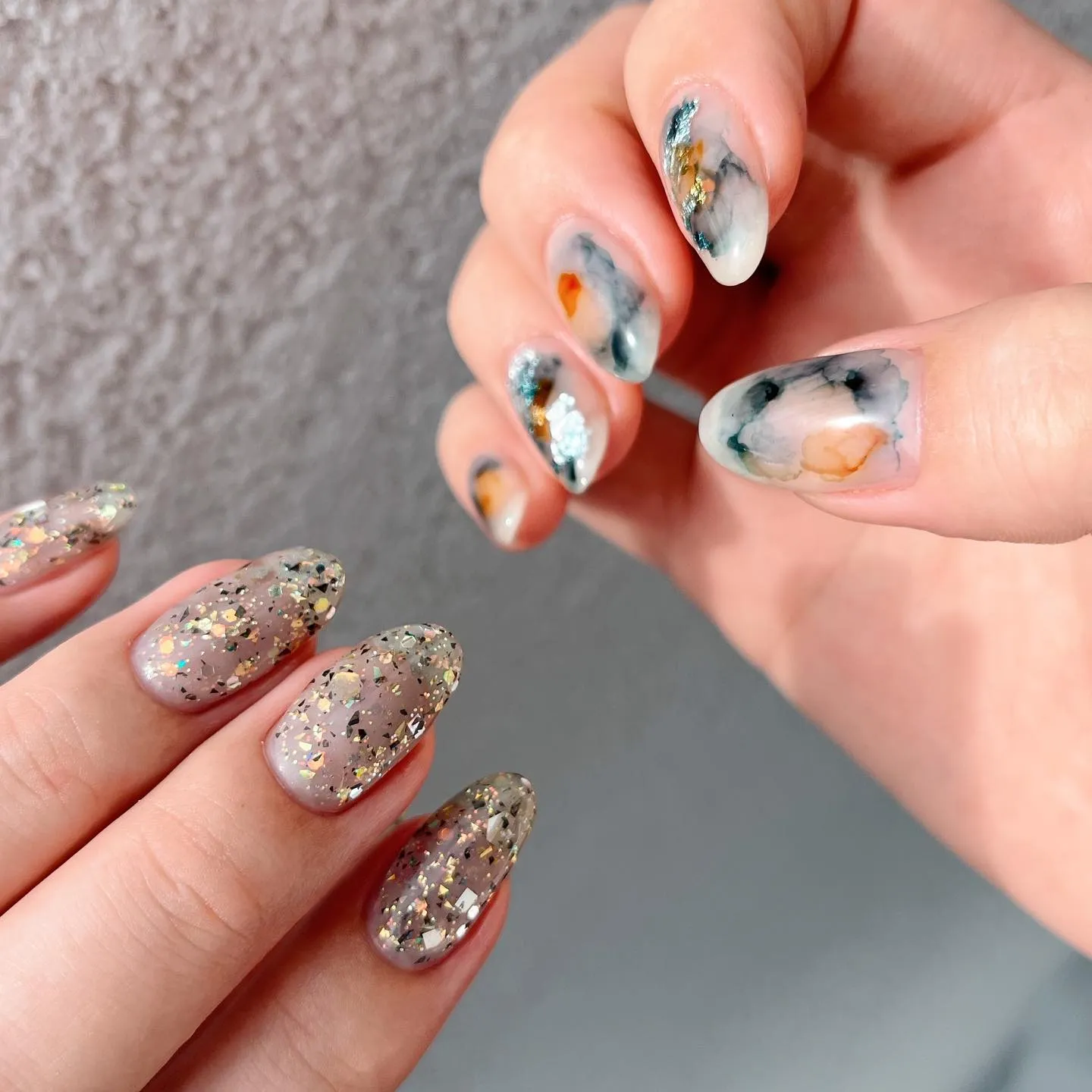 【横浜│港南区│ブルーライン下永谷駅】アシメデザインネイル☆...