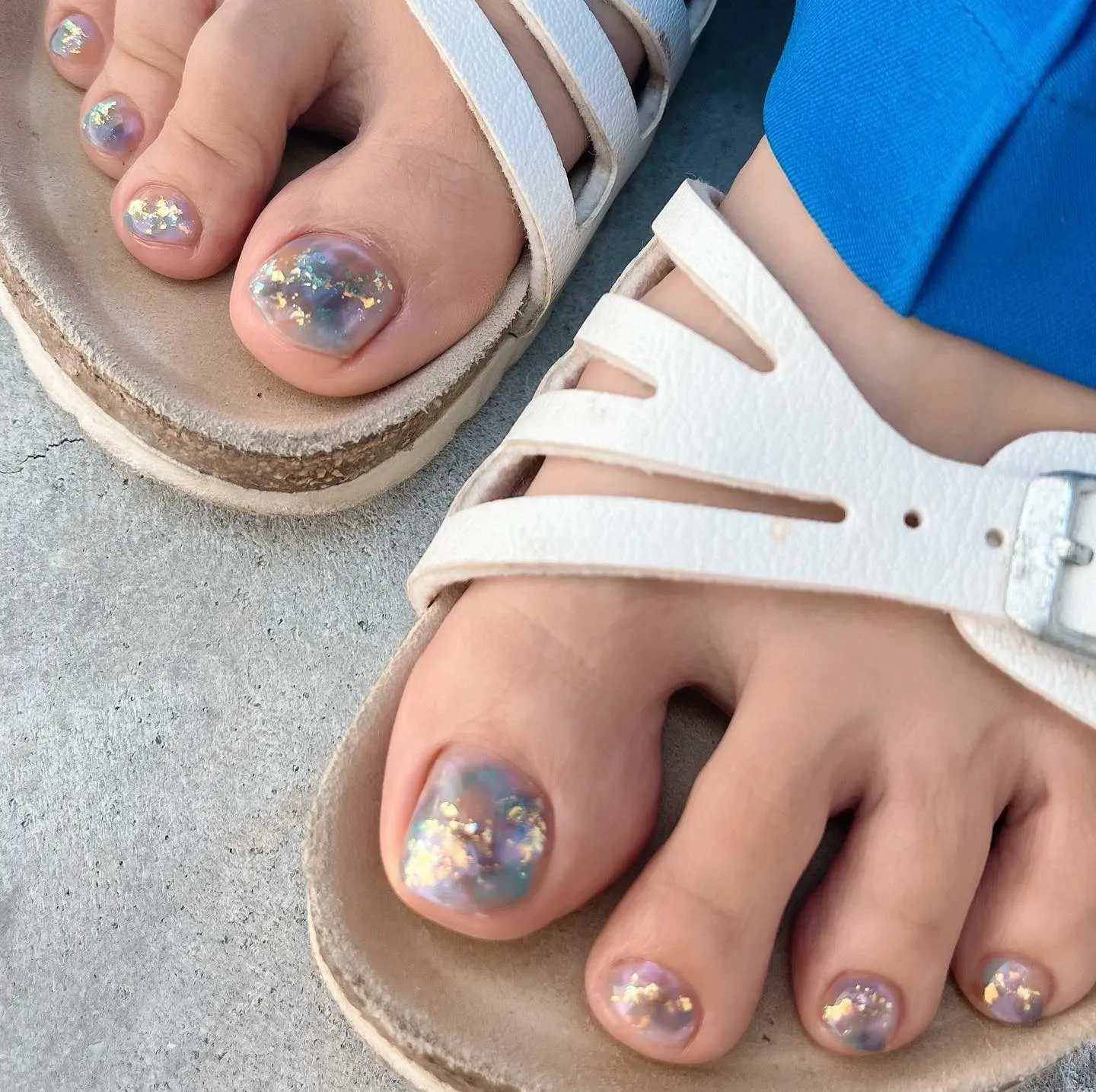 【横浜│港南区│ブルーライン下永谷駅】フットネイル♪♪ニュア...