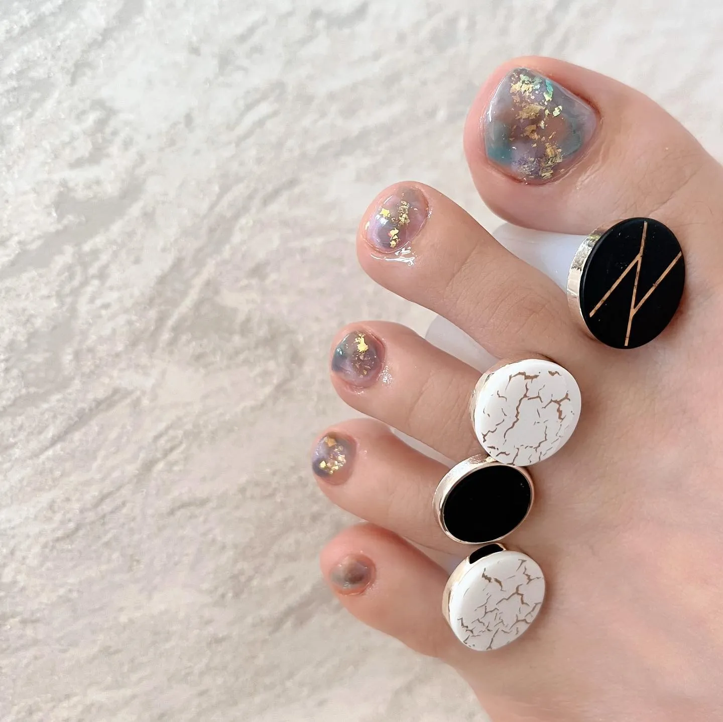 【横浜│港南区│ブルーライン下永谷駅】フットネイル♪♪ニュア...