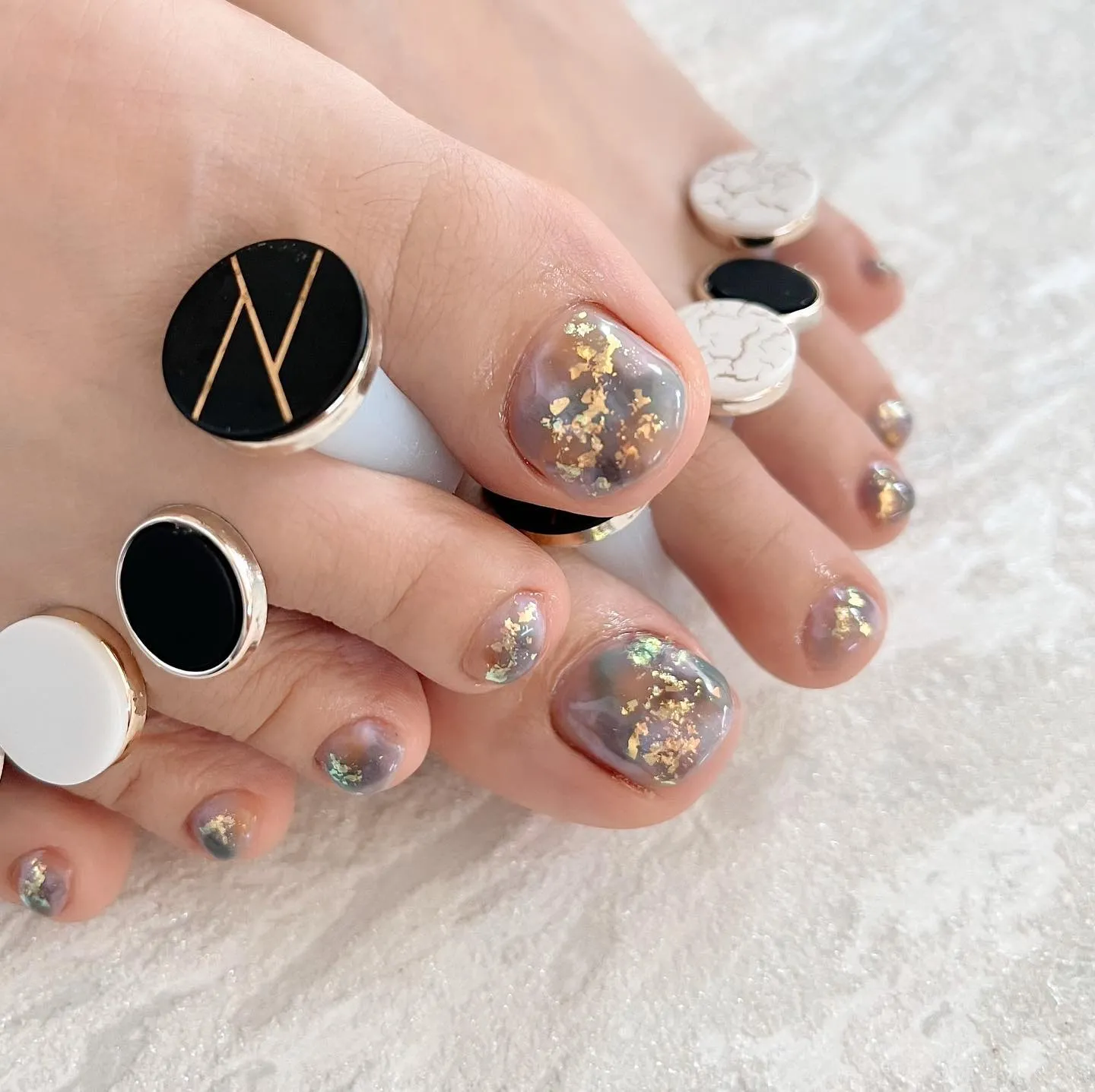 【横浜│港南区│ブルーライン下永谷駅】フットネイル♪♪ニュア...