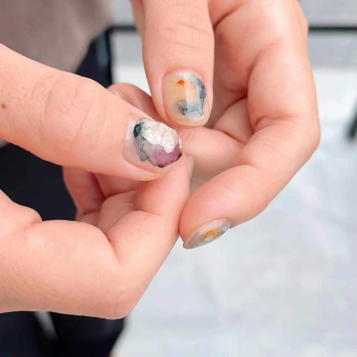 【横浜│港南区│ブルーライン下永谷駅】アシメネイル♪♪インク...