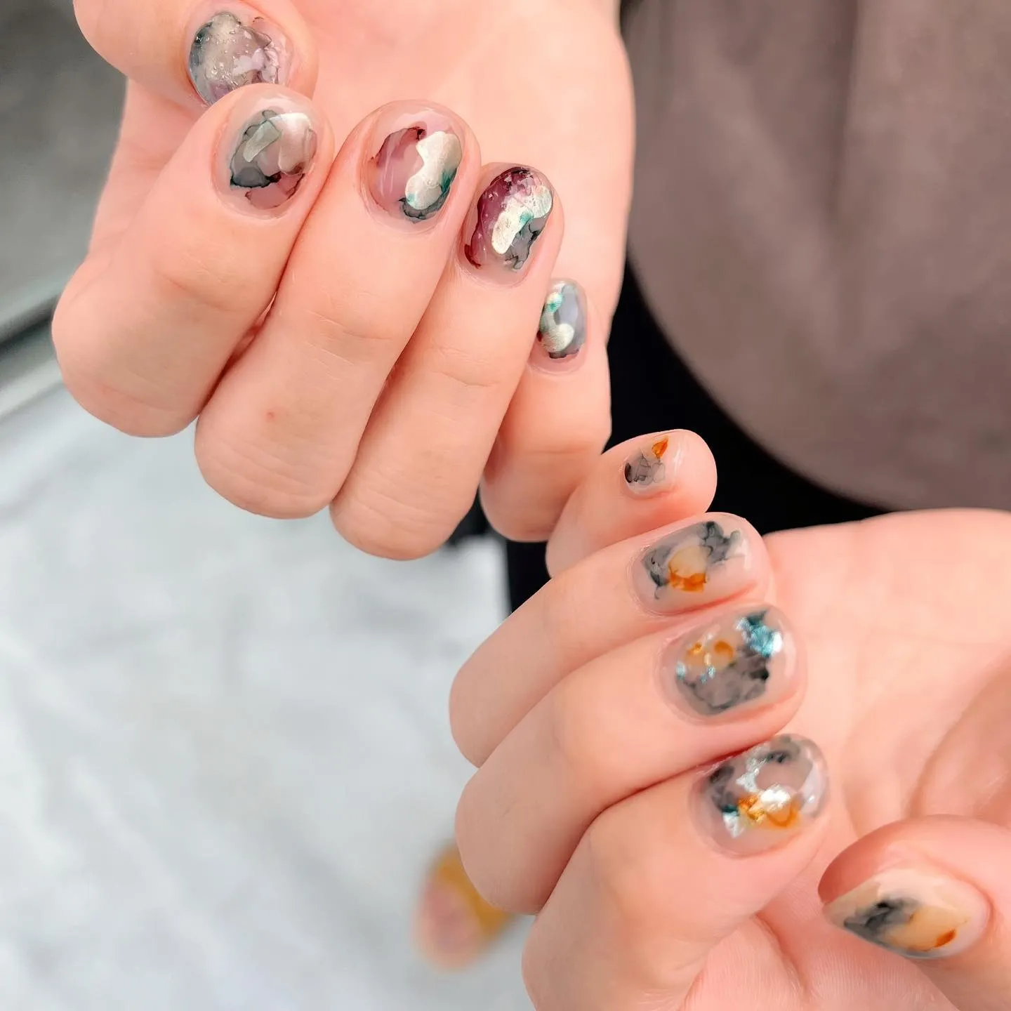 【横浜│港南区│ブルーライン下永谷駅】アシメネイル♪♪インク...