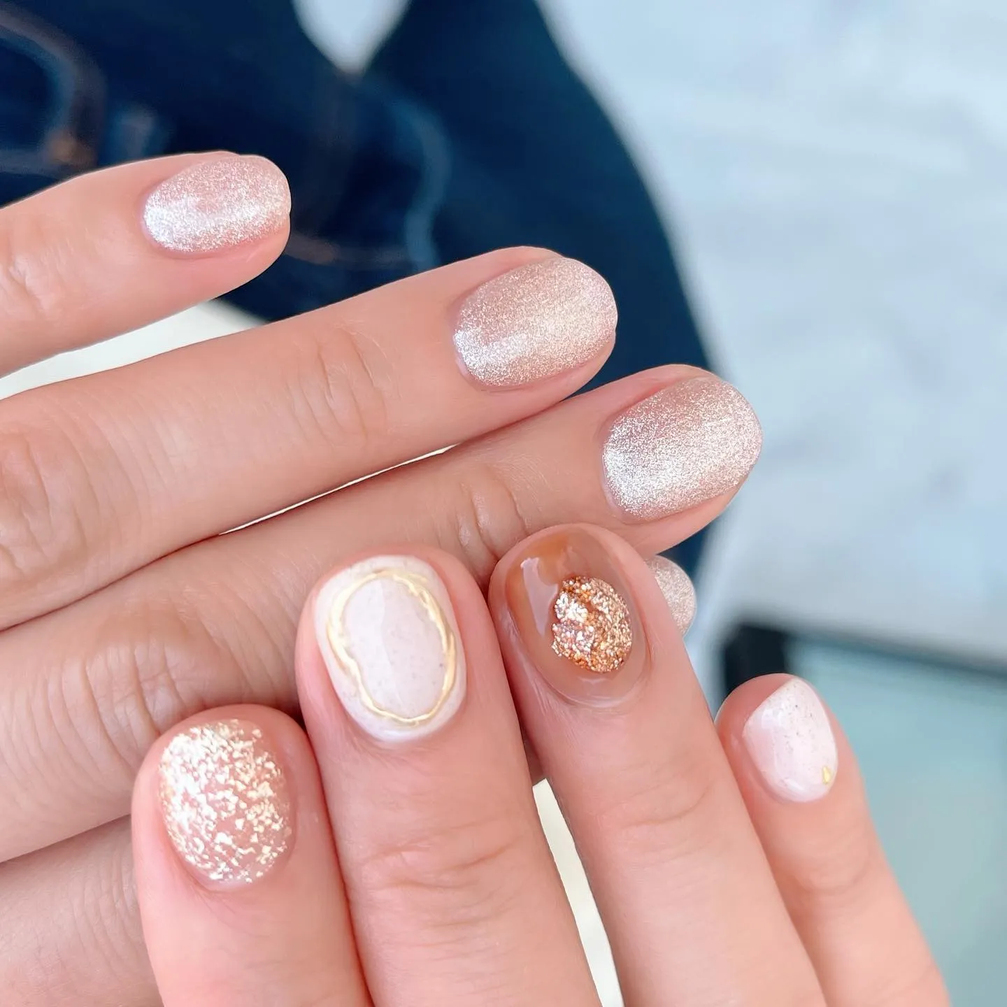 【横浜│港南区│ブルーライン下永谷駅】アシメネイル♪♪ニュア...