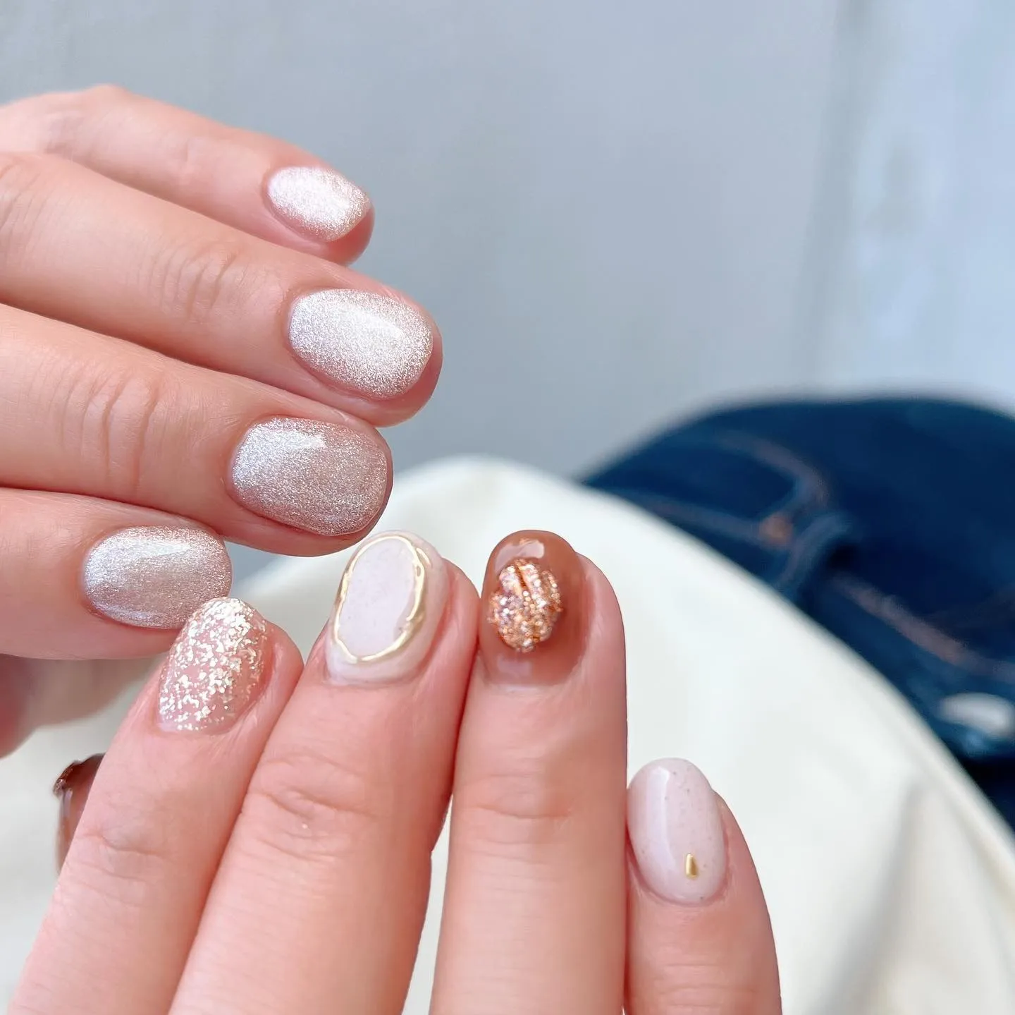 【横浜│港南区│ブルーライン下永谷駅】アシメネイル♪♪ニュア...