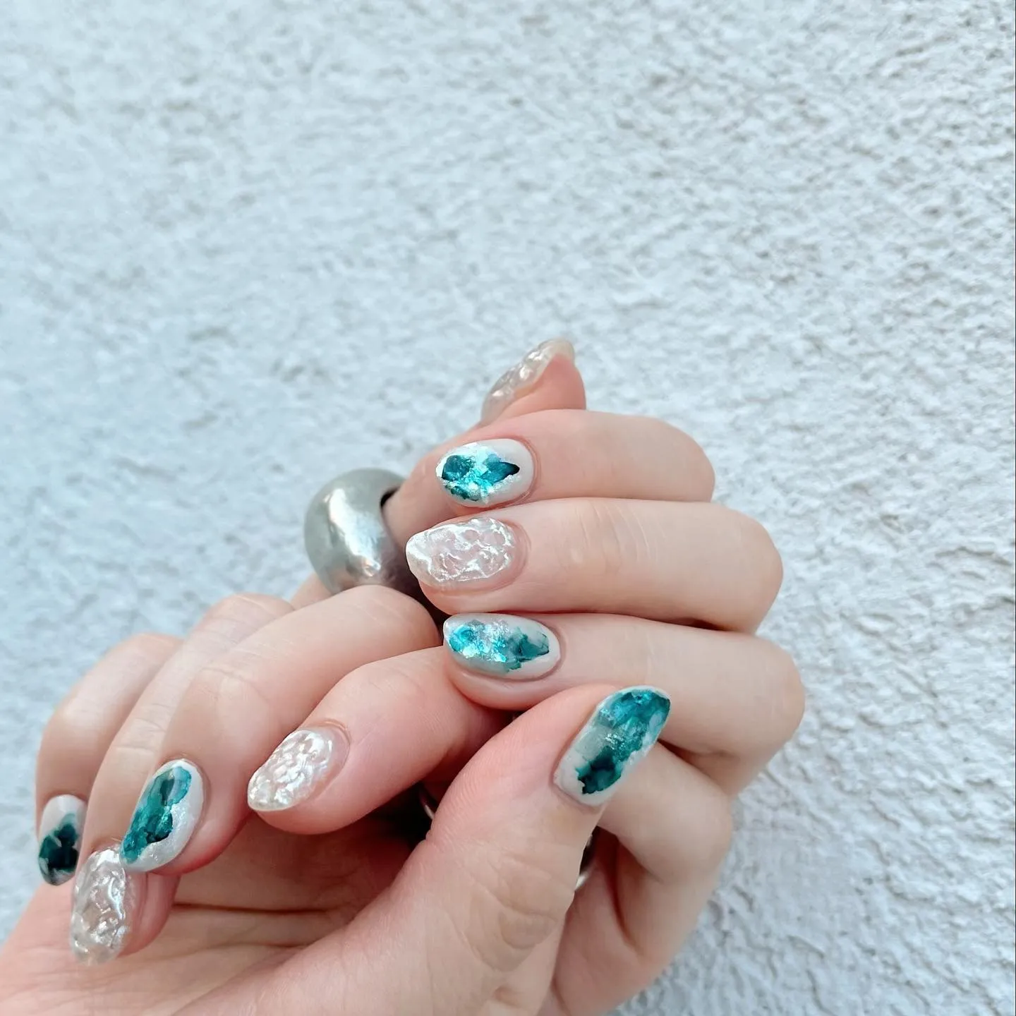 【横浜│港南区│ブルーライン下永谷駅】氷デザインネイル♪♪