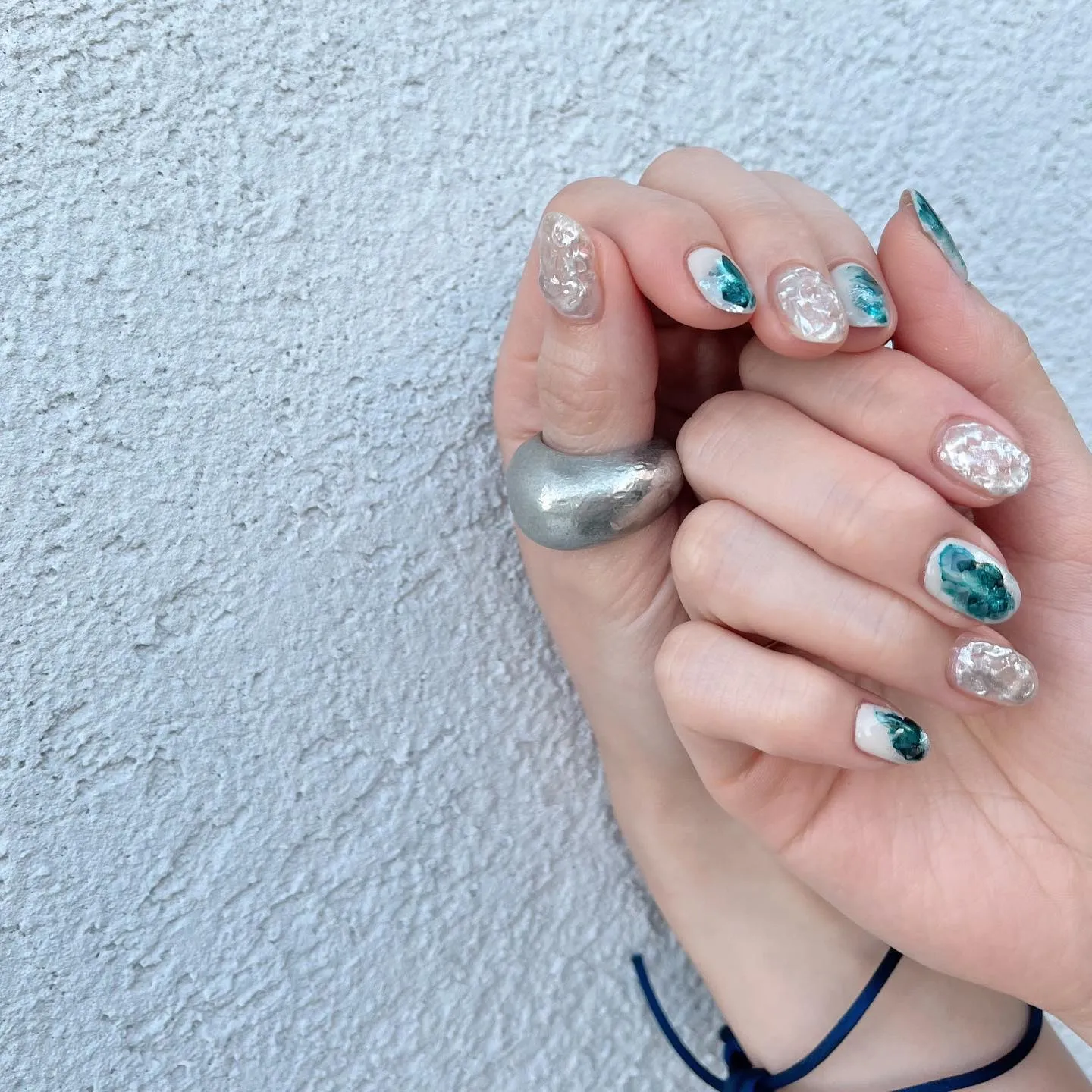 【横浜│港南区│ブルーライン下永谷駅】氷デザインネイル♪♪
