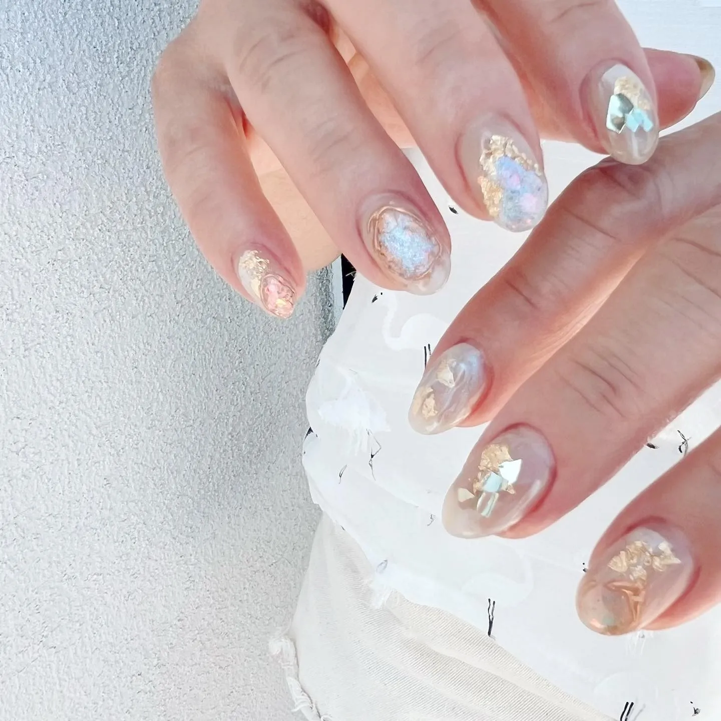 【横浜│港南区│ブルーライン下永谷駅】ホワイトニュアンスネイ...