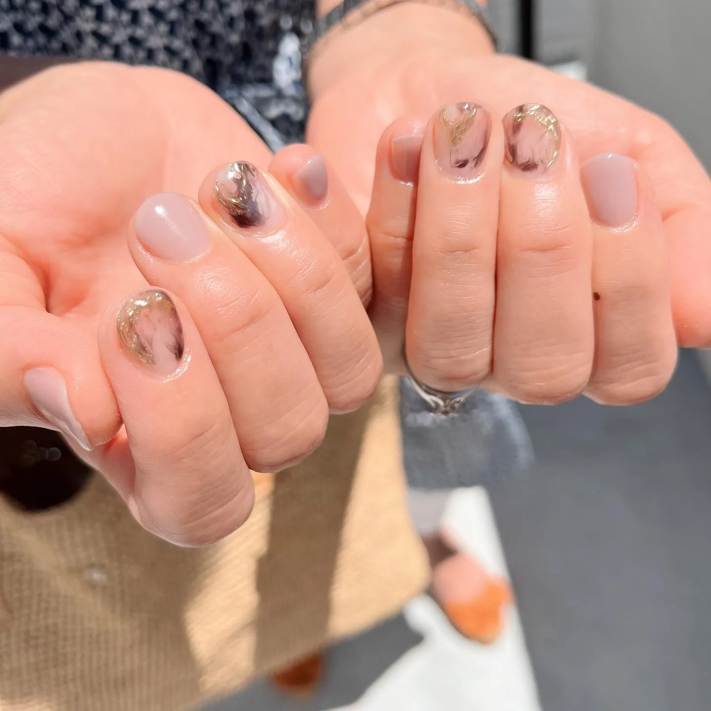 【横浜│港南区│ブルーライン下永谷駅】ショートネイルニュアン...