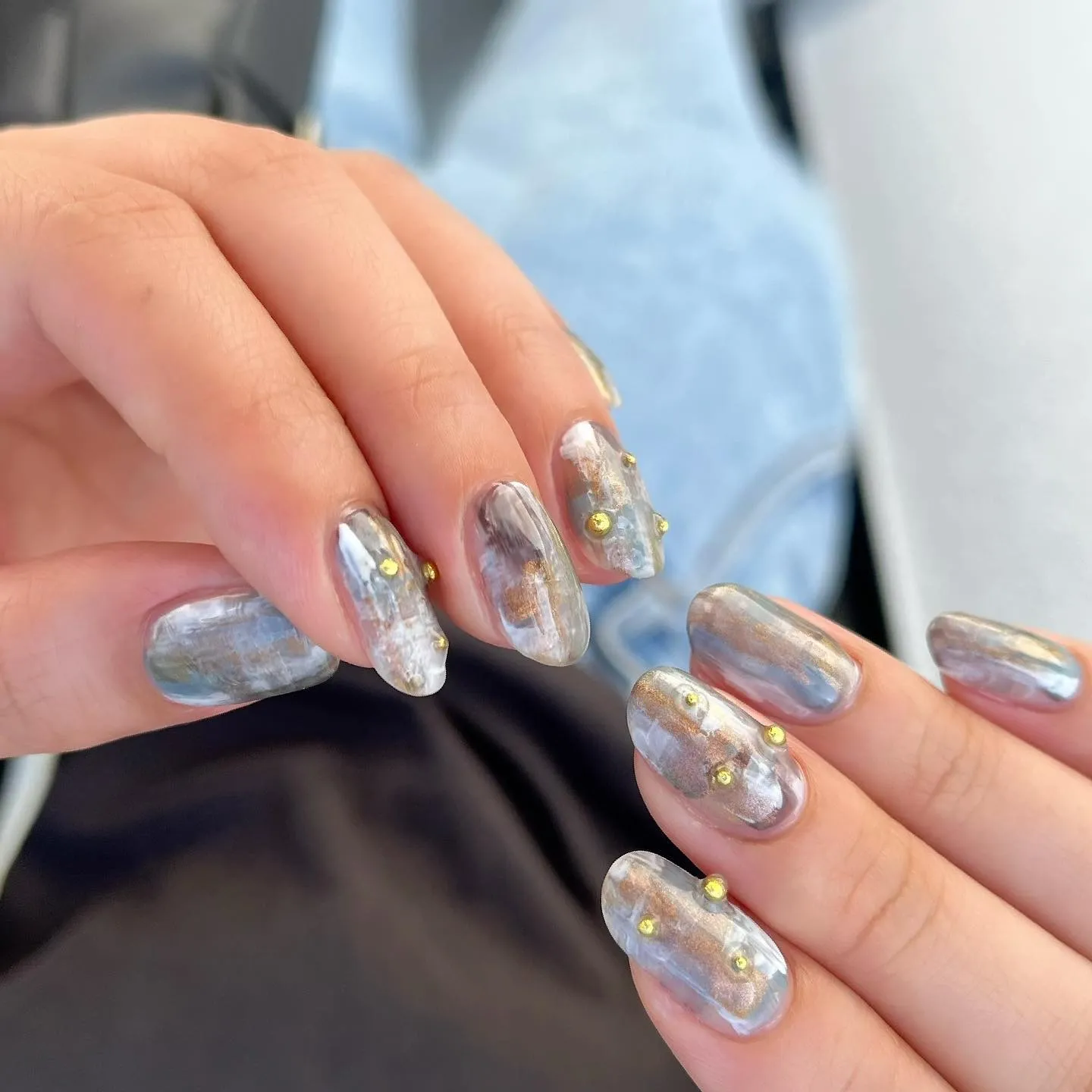 【横浜│港南区│ニュアンスネイル】ビンテージデザイン♪♪