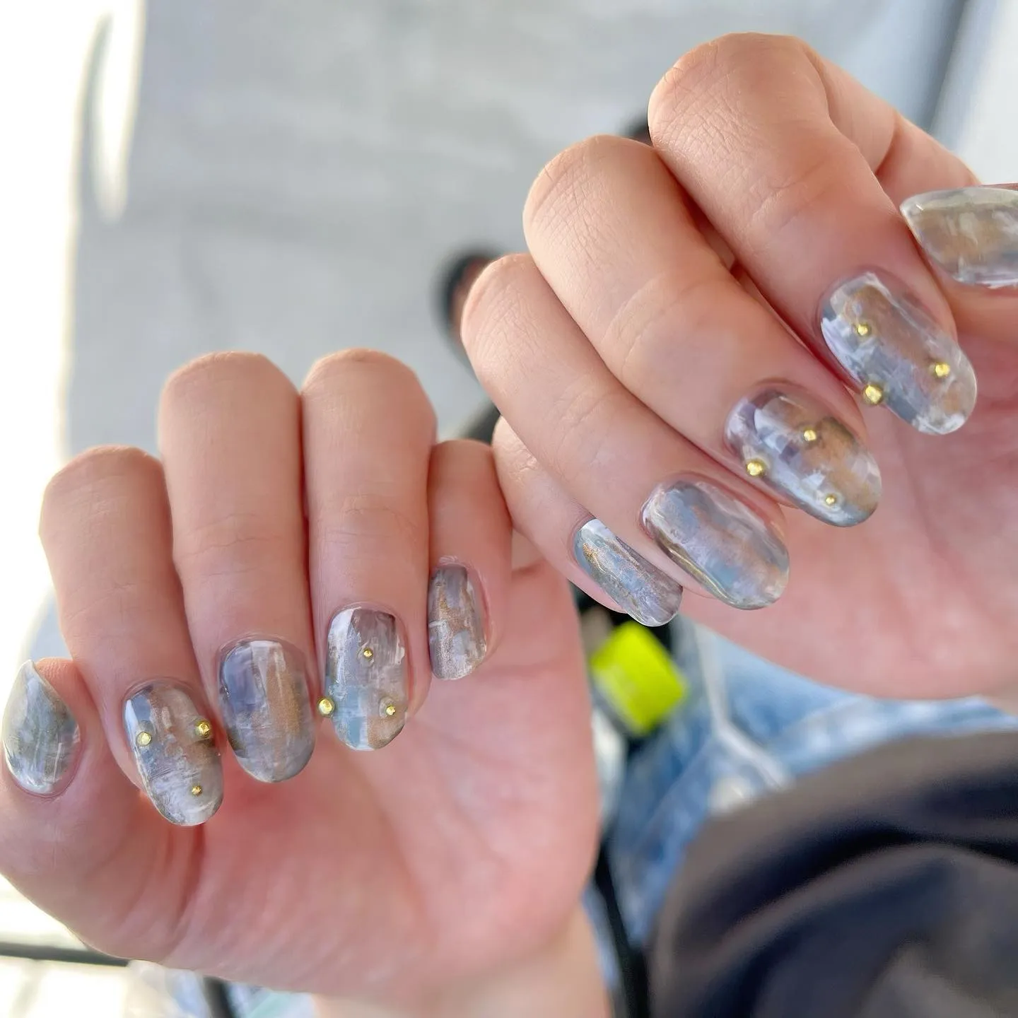 【横浜│港南区│ニュアンスネイル】ビンテージデザイン♪♪