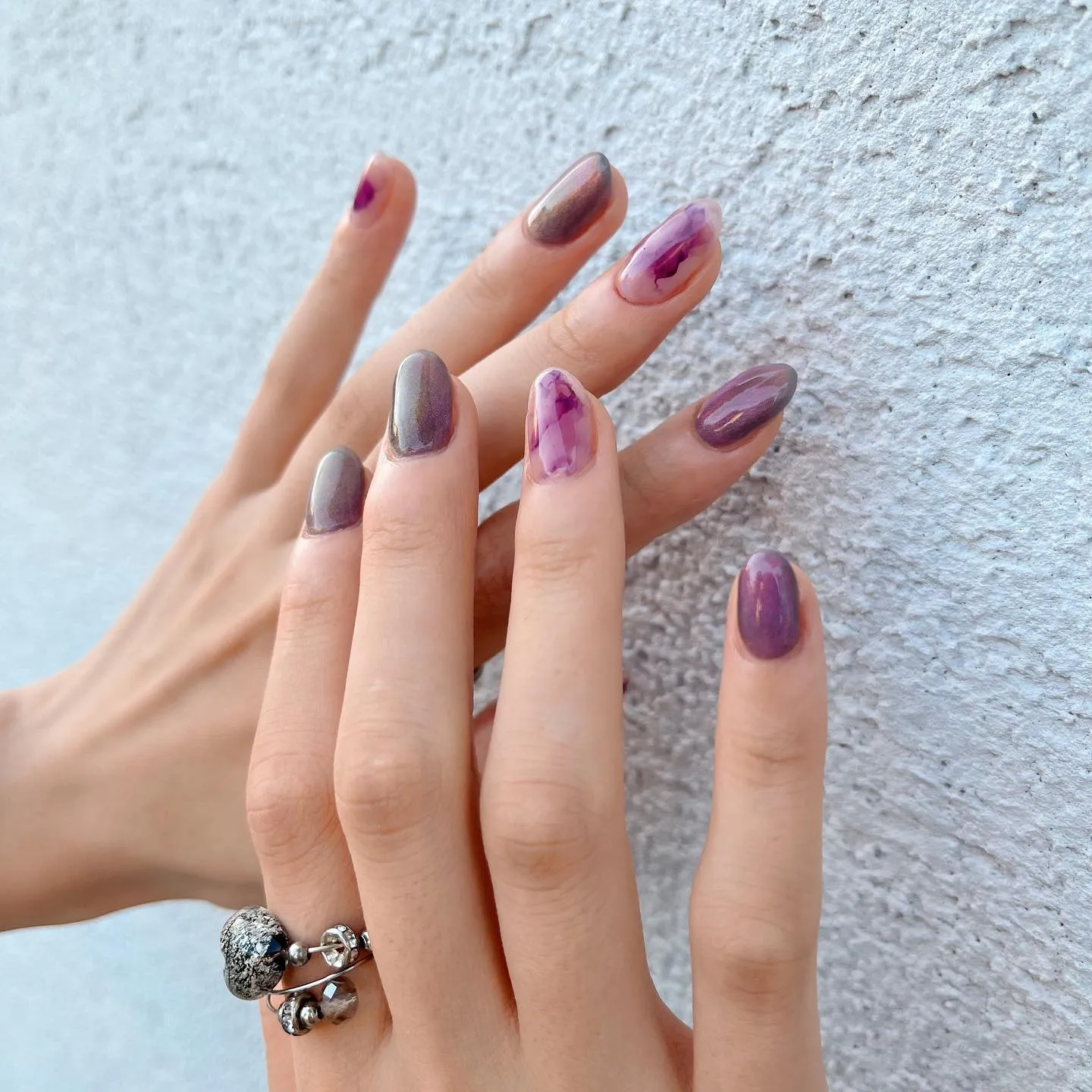 【横浜│港南区│ブルーライン下永谷駅】インク×マグネットネイ...