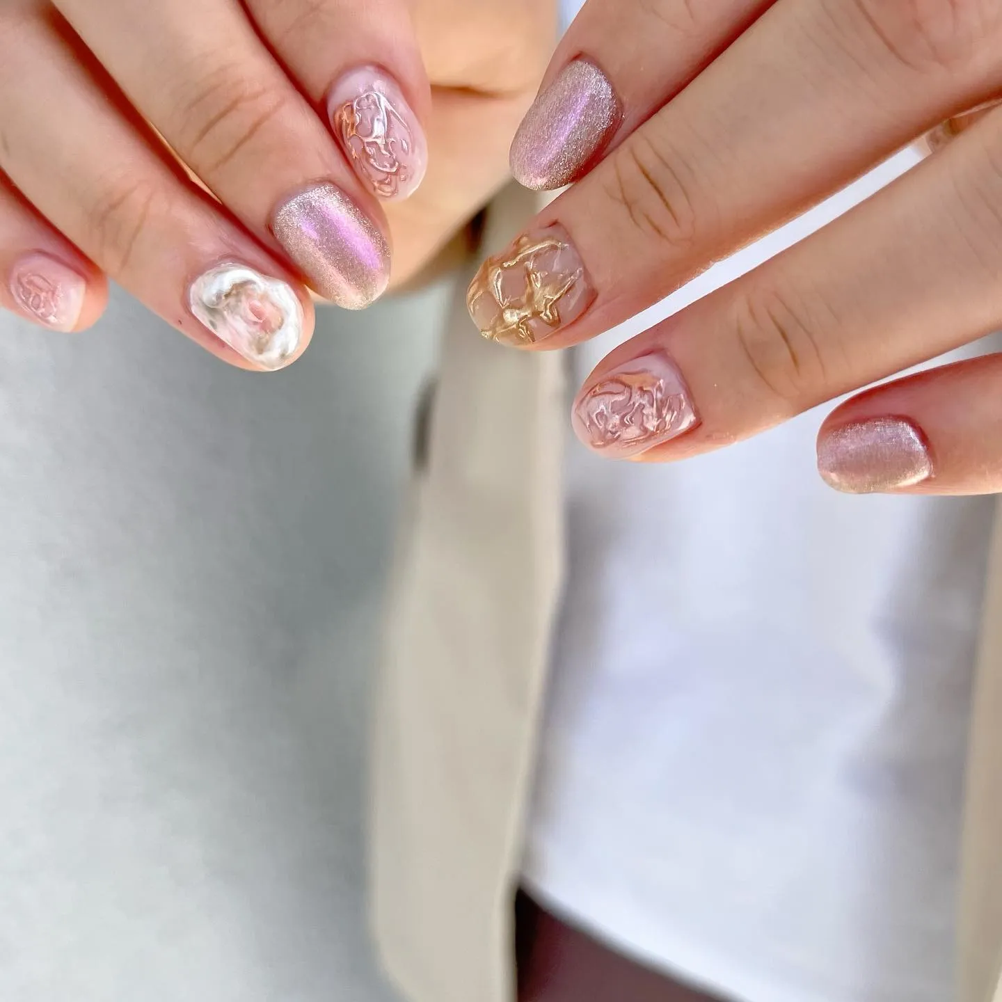 【横浜│港南区│ブルーライン下永谷駅】ちぐはぐネイル♪♪