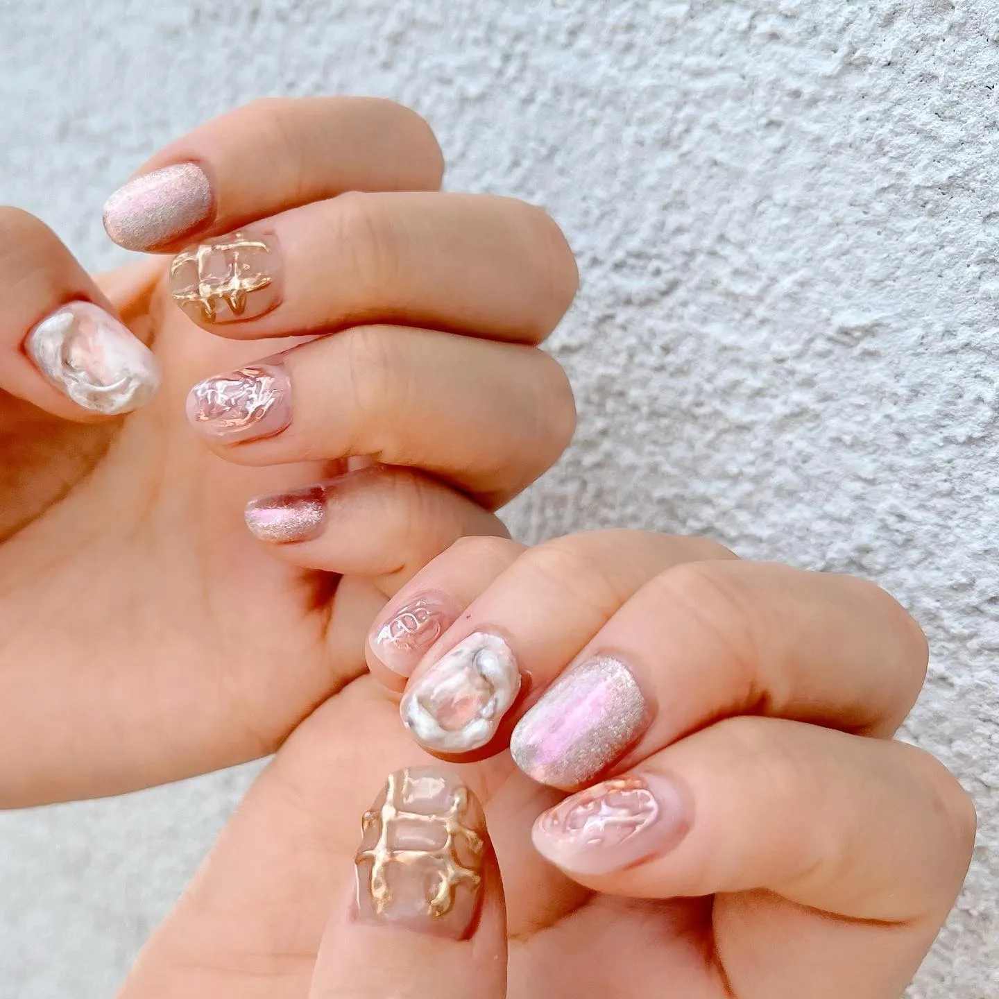 【横浜│港南区│ブルーライン下永谷駅】ちぐはぐネイル♪♪