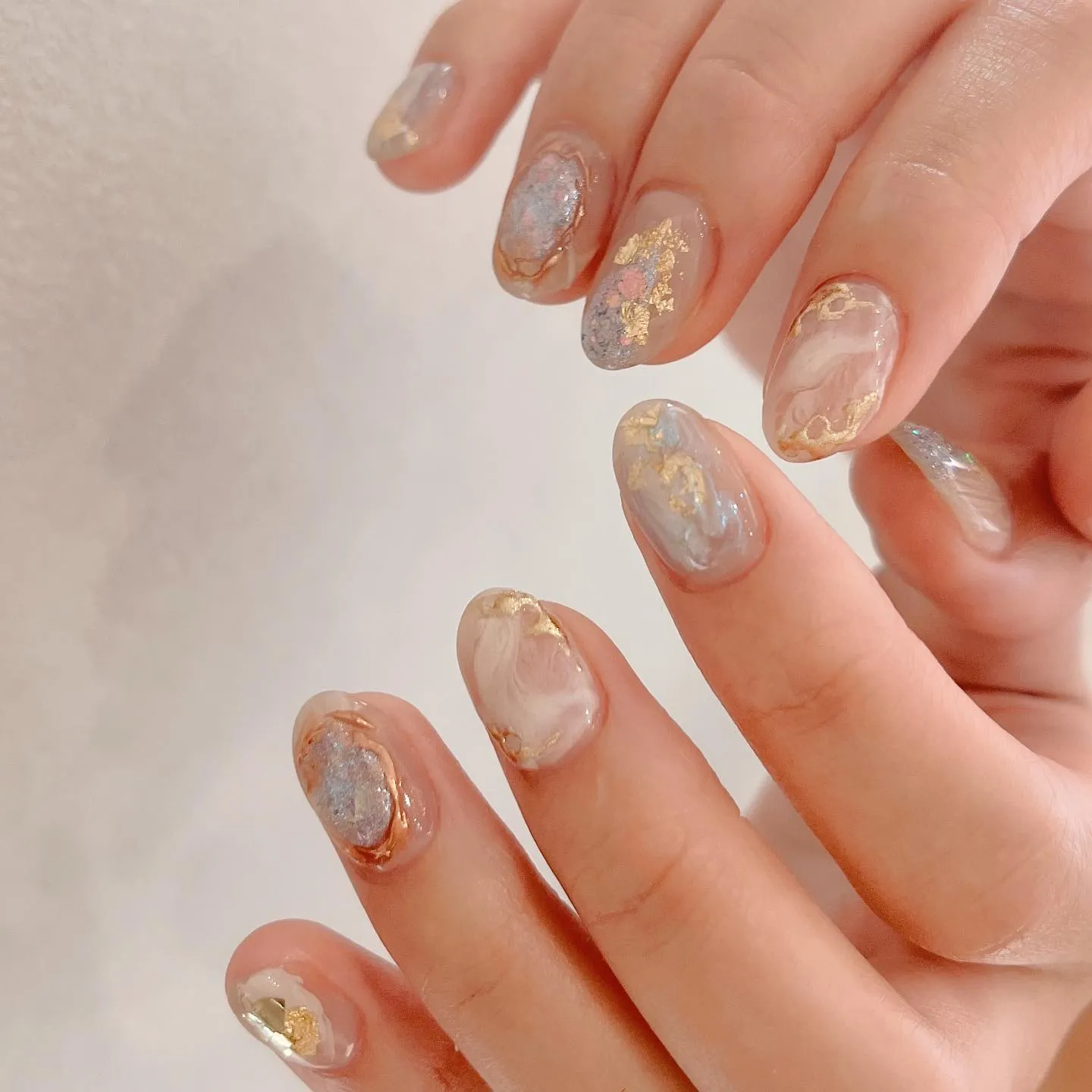 【横浜│港南区│プライベートサロン】宝石ネイル♪♪