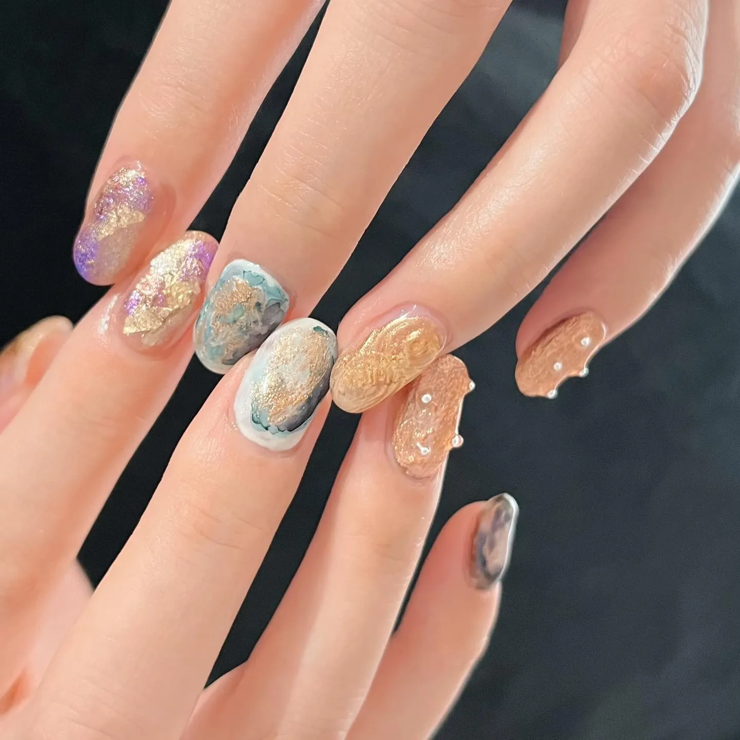 【横浜│港南区│ブルーライン下永谷駅】ちぐはぐネイル♪♪