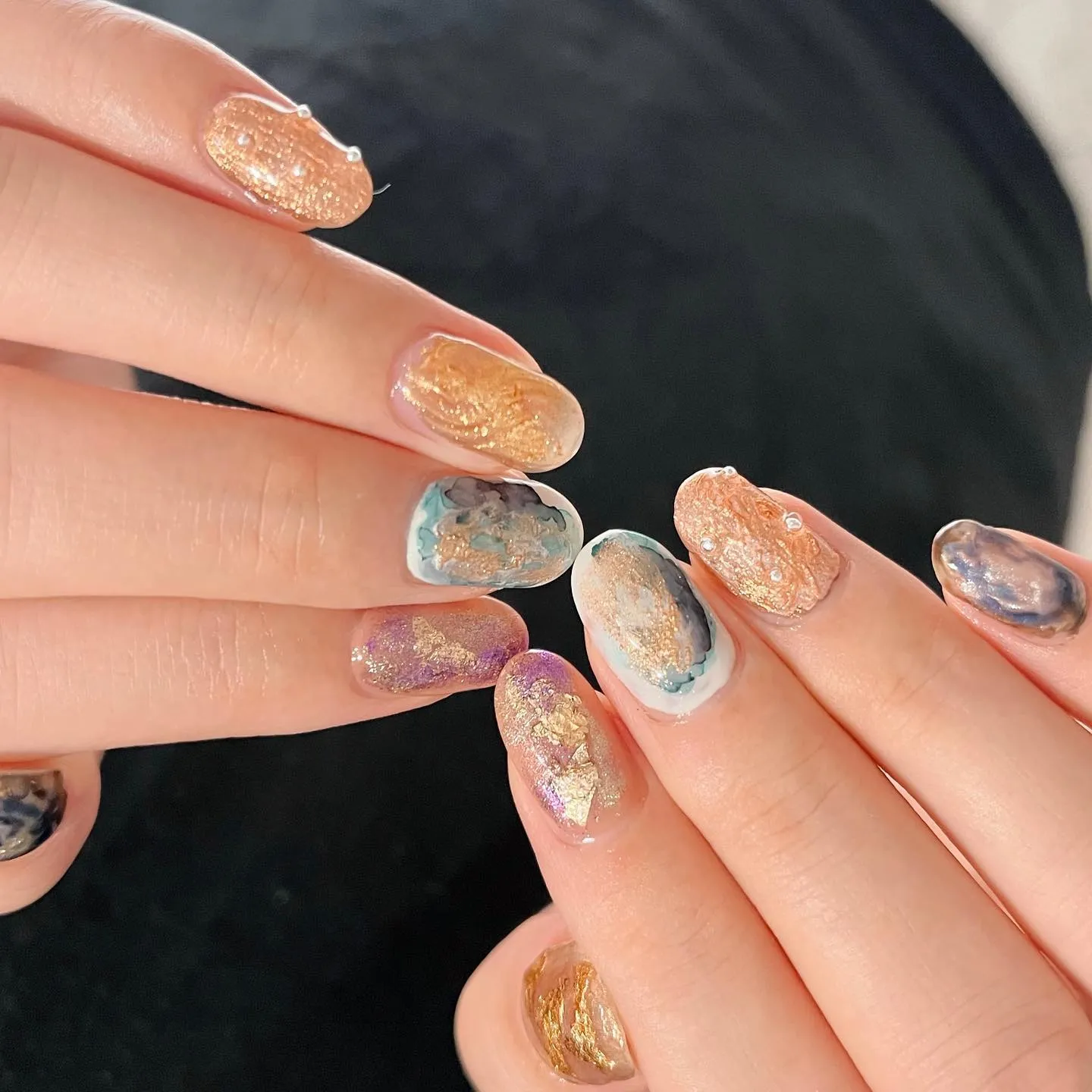 【横浜│港南区│ブルーライン下永谷駅】ちぐはぐネイル♪♪