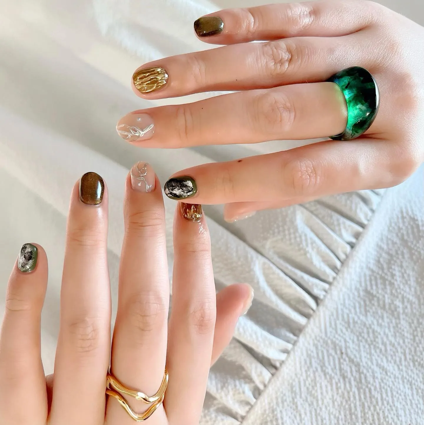 【横浜│港南区│ブルーライン下永谷駅】ちぐはぐネイル♪♪