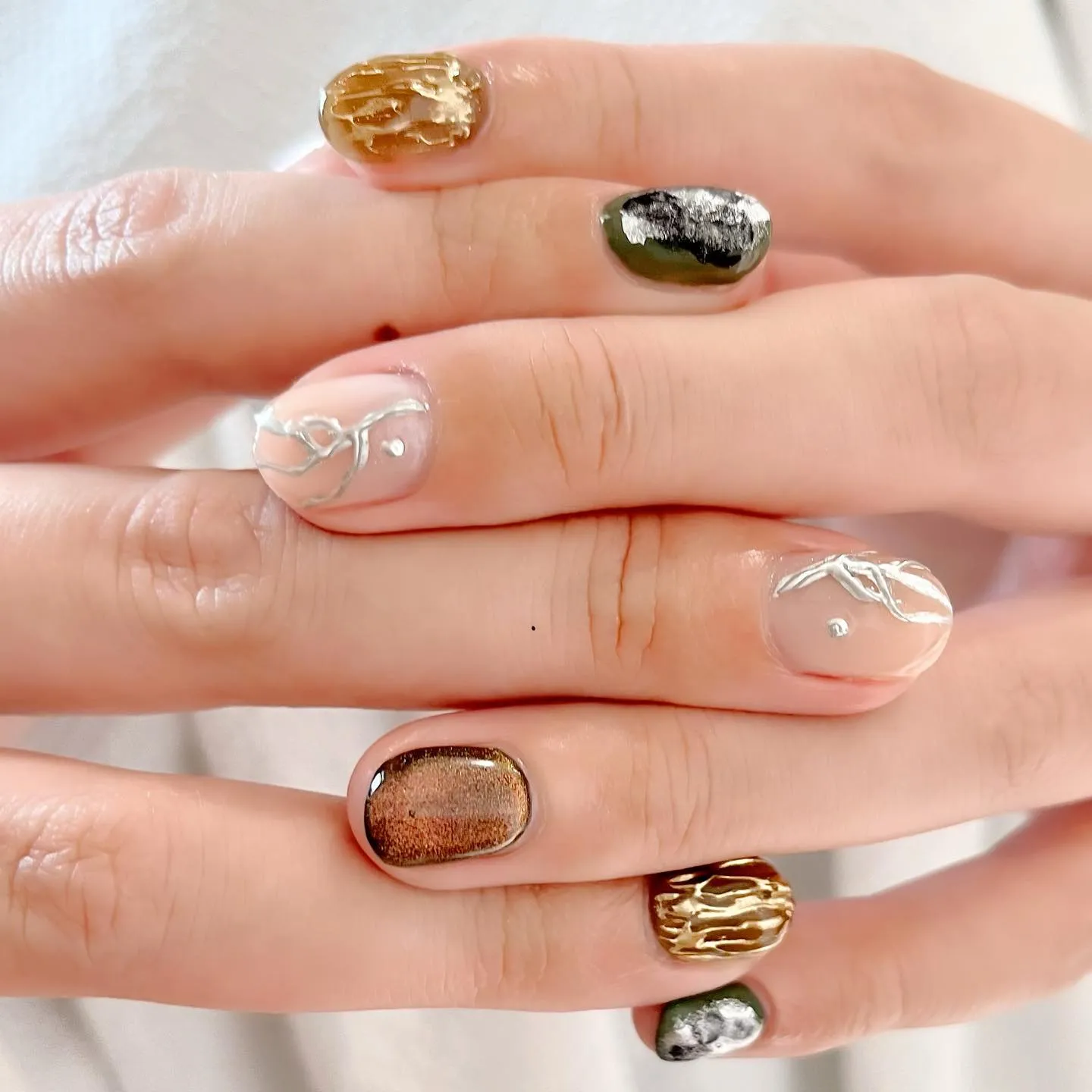 【横浜│港南区│ブルーライン下永谷駅】ちぐはぐネイル♪♪