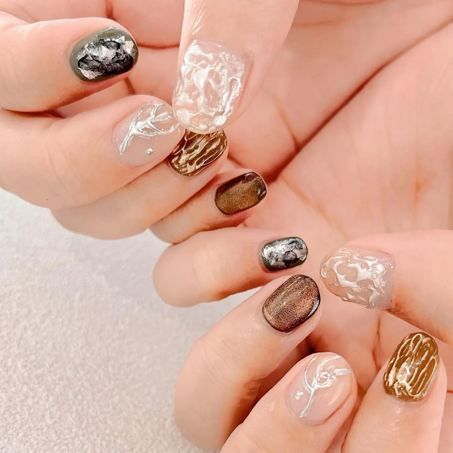 【横浜│港南区│ブルーライン下永谷駅】ちぐはぐネイル♪♪