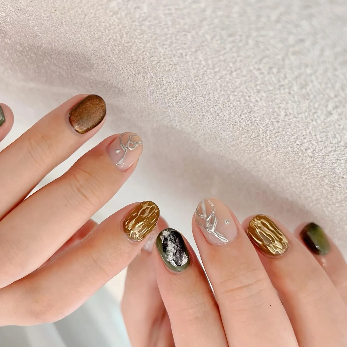 【横浜│港南区│ブルーライン下永谷駅】ちぐはぐネイル♪♪