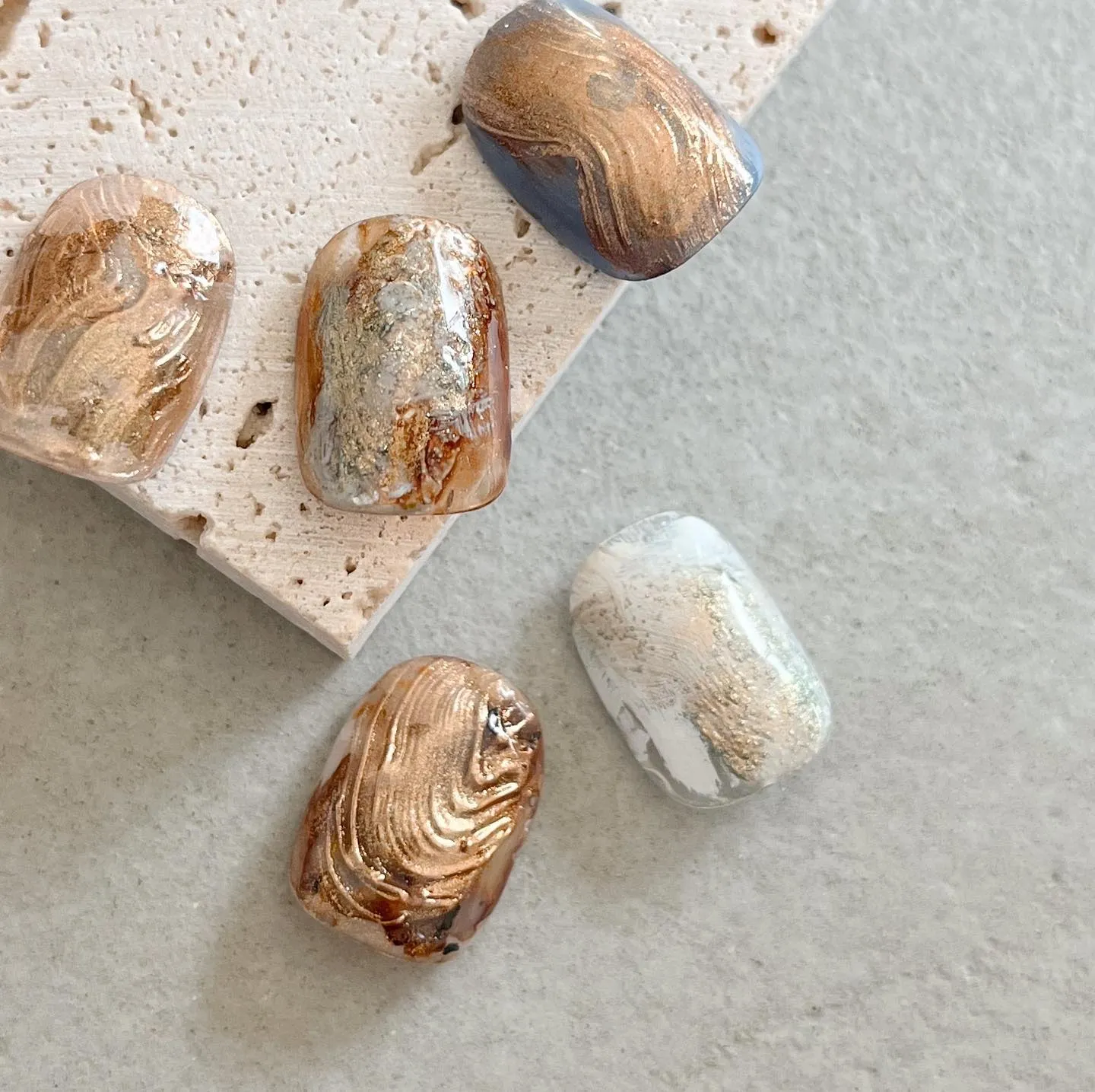 【横浜│港南区│ブルーライン下永谷駅】秋ネイルデザイン♪♪