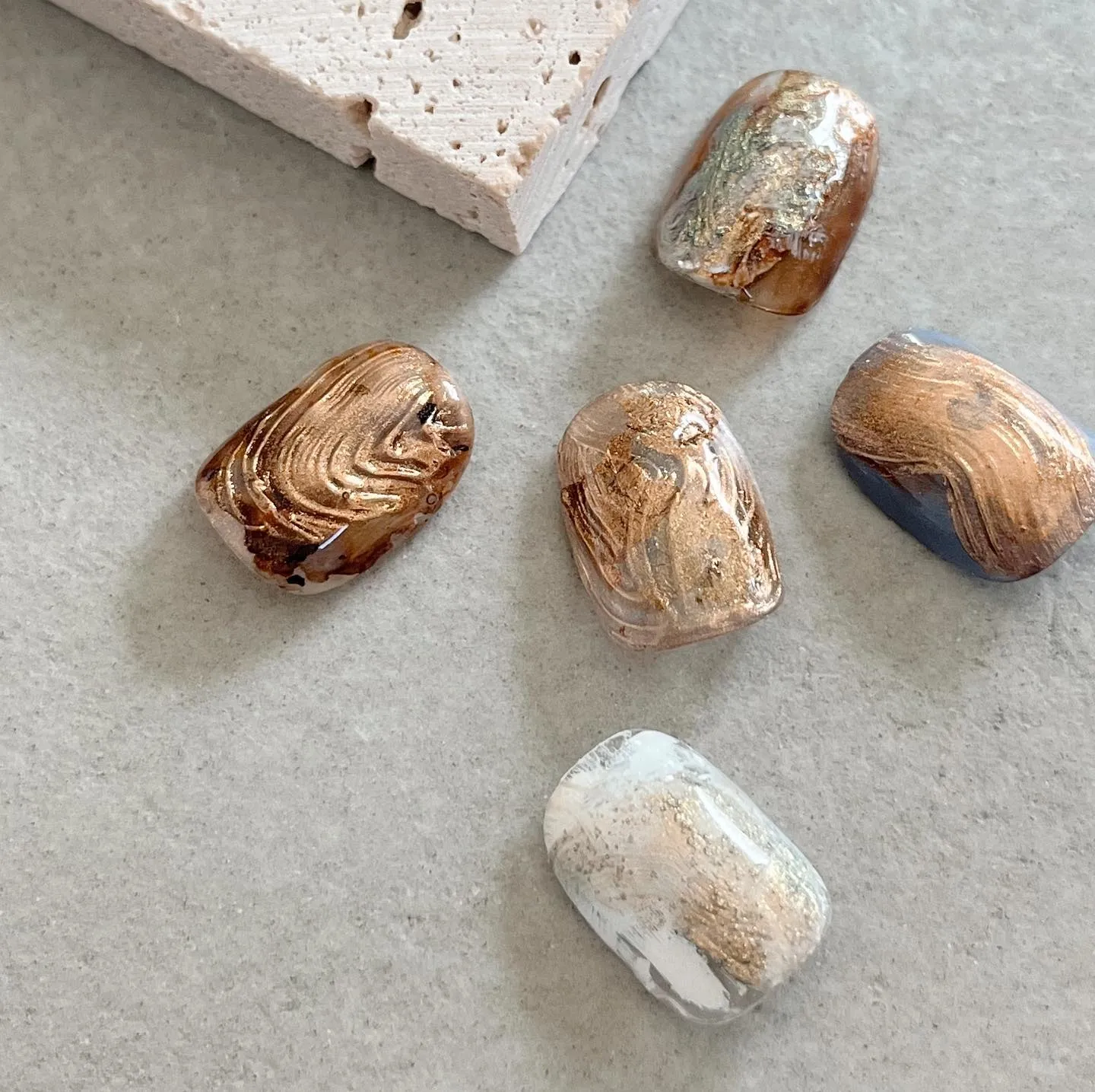 【横浜│港南区│ブルーライン下永谷駅】秋ネイルデザイン♪♪