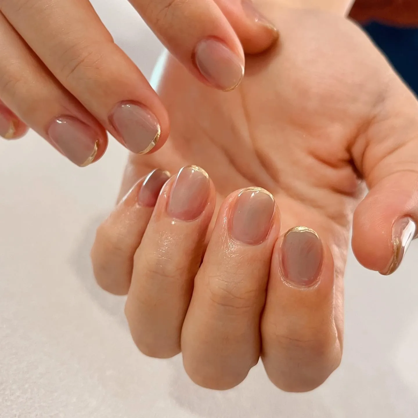 【横浜│港南区│ブルーライン下永谷駅】ミラーフレンチネイル♪...