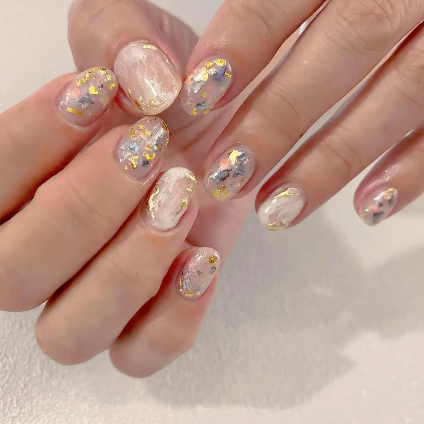 【横浜│港南区│ブルーライン下永谷駅】ホワイトニュアンスネイ...