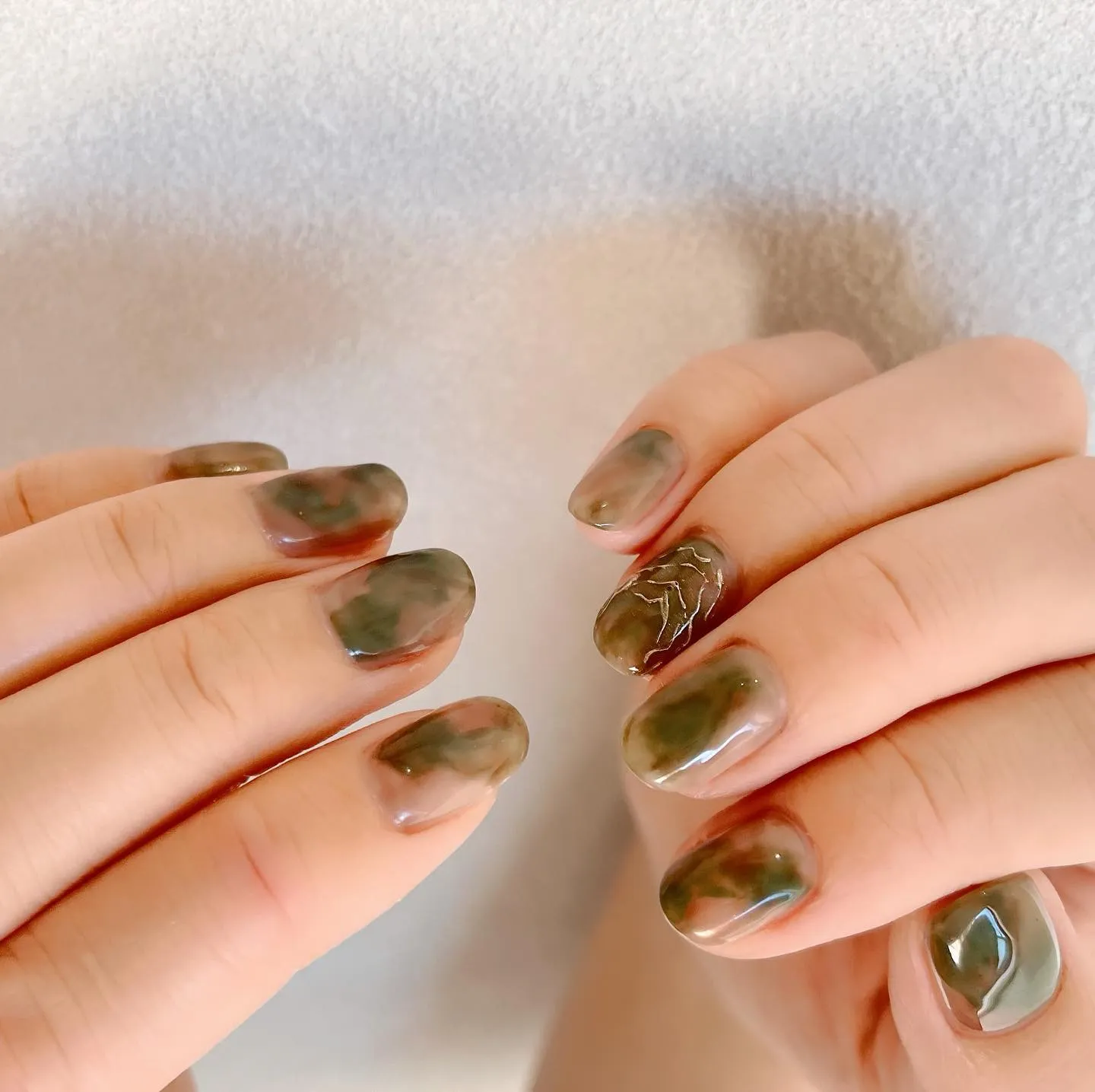 【横浜│港南区│ブルーライン下永谷駅】秋ニュアンスネイル♪♪