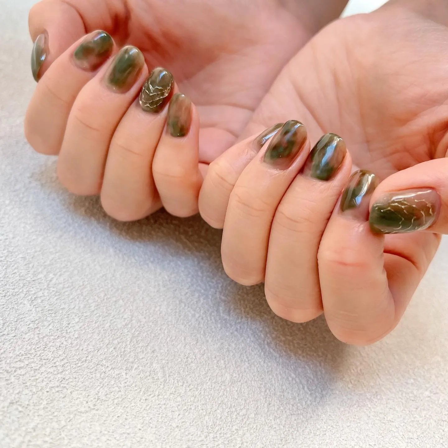 【横浜│港南区│ブルーライン下永谷駅】秋ニュアンスネイル♪♪