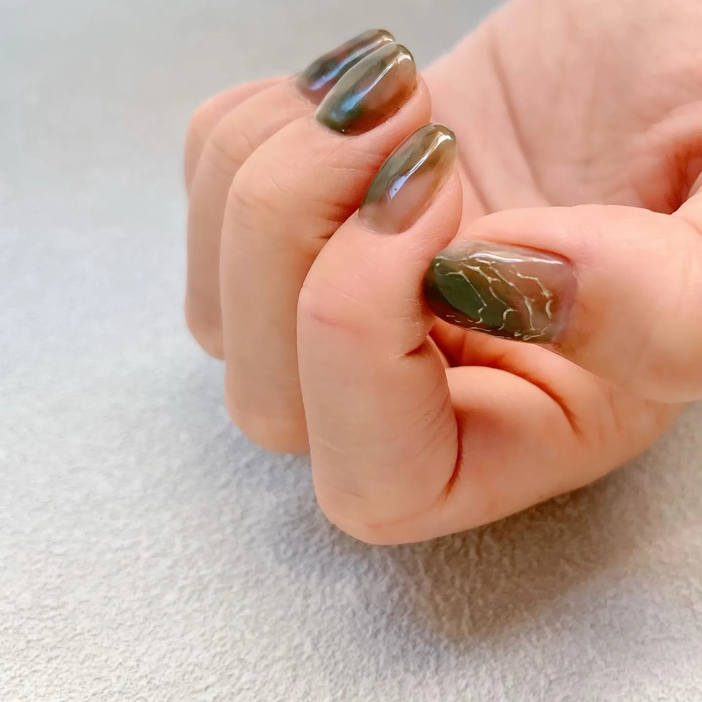 【横浜│港南区│ブルーライン下永谷駅】秋ニュアンスネイル♪♪