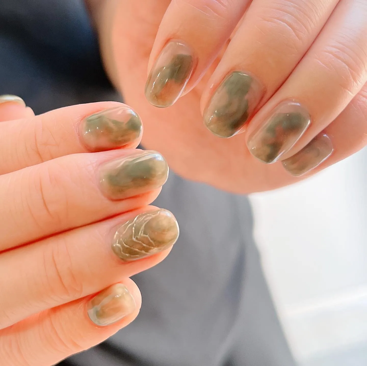 【横浜│港南区│ブルーライン下永谷駅】秋ニュアンスネイル♪♪