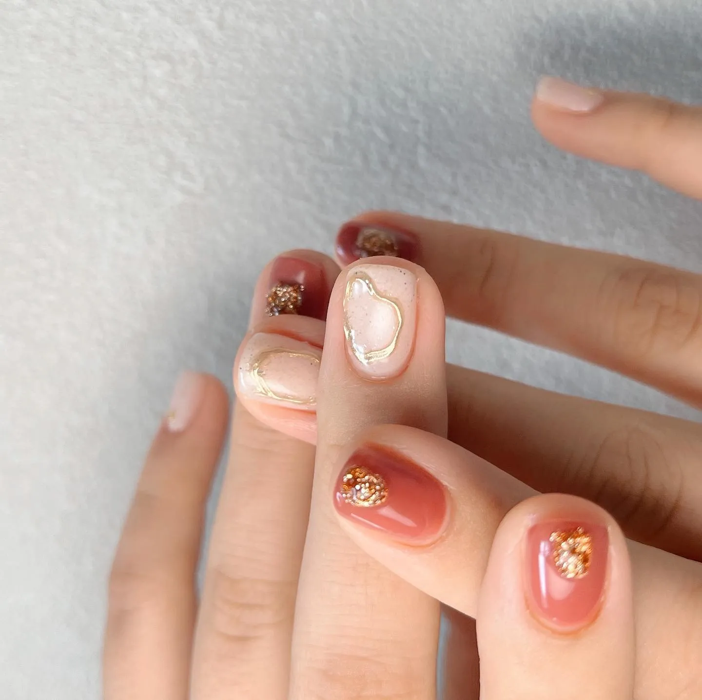 【横浜│港南区│ブルーライン下永谷駅】ニュアンスネイル♪♪