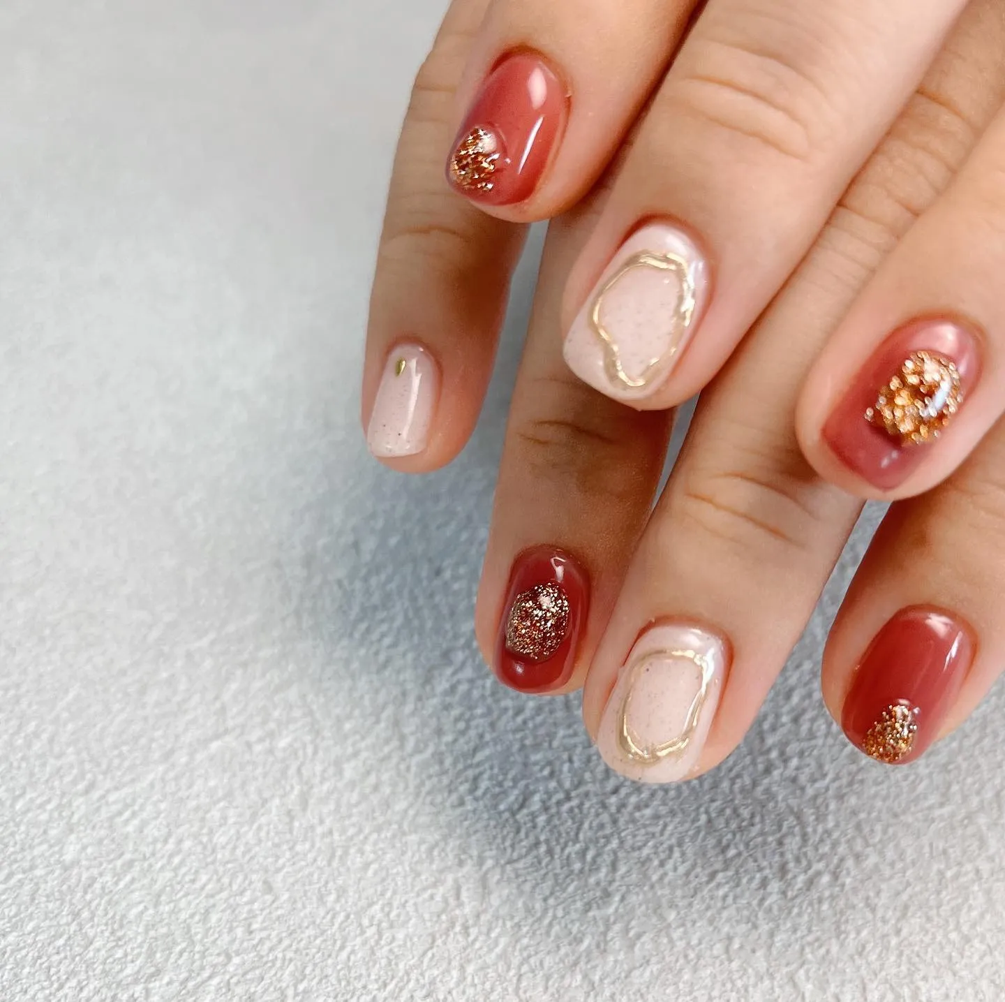 【横浜│港南区│ブルーライン下永谷駅】ニュアンスネイル♪♪