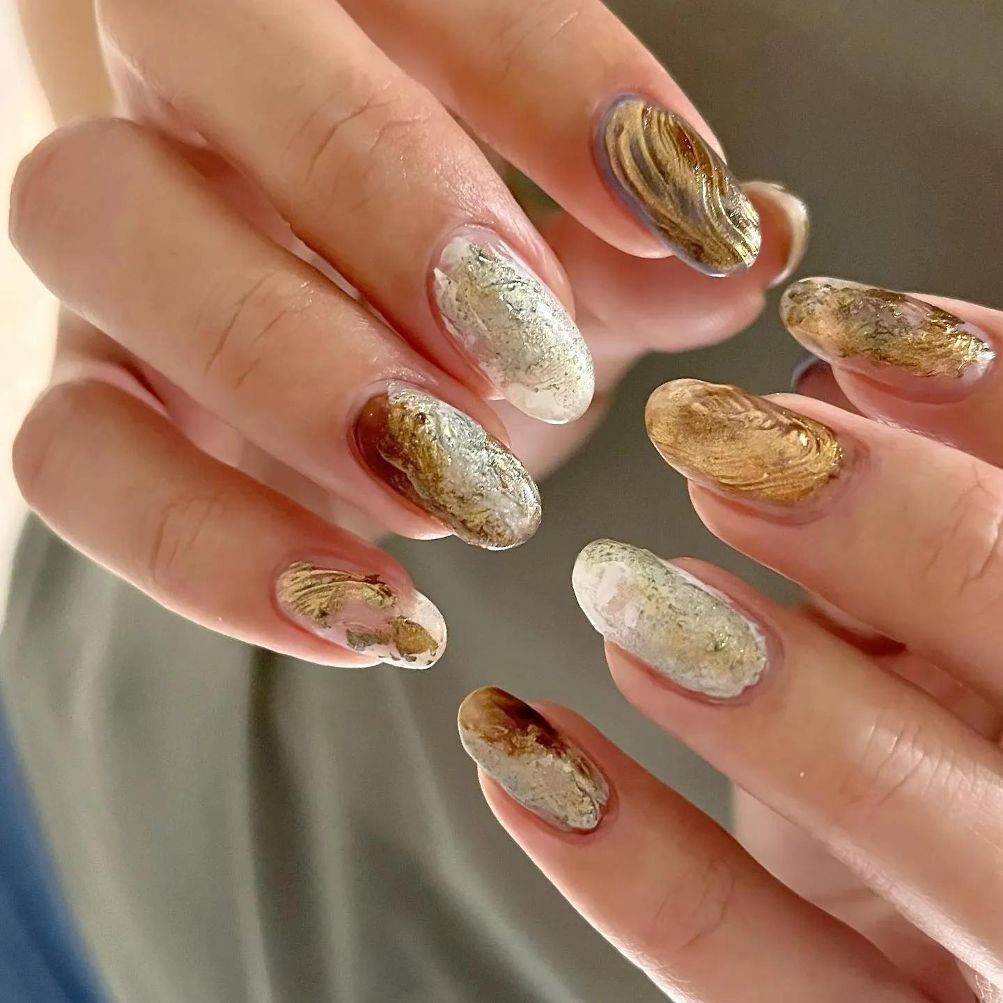 【横浜│港南区│ブルーライン下永谷駅】秋ニュアンスネイル♪♪