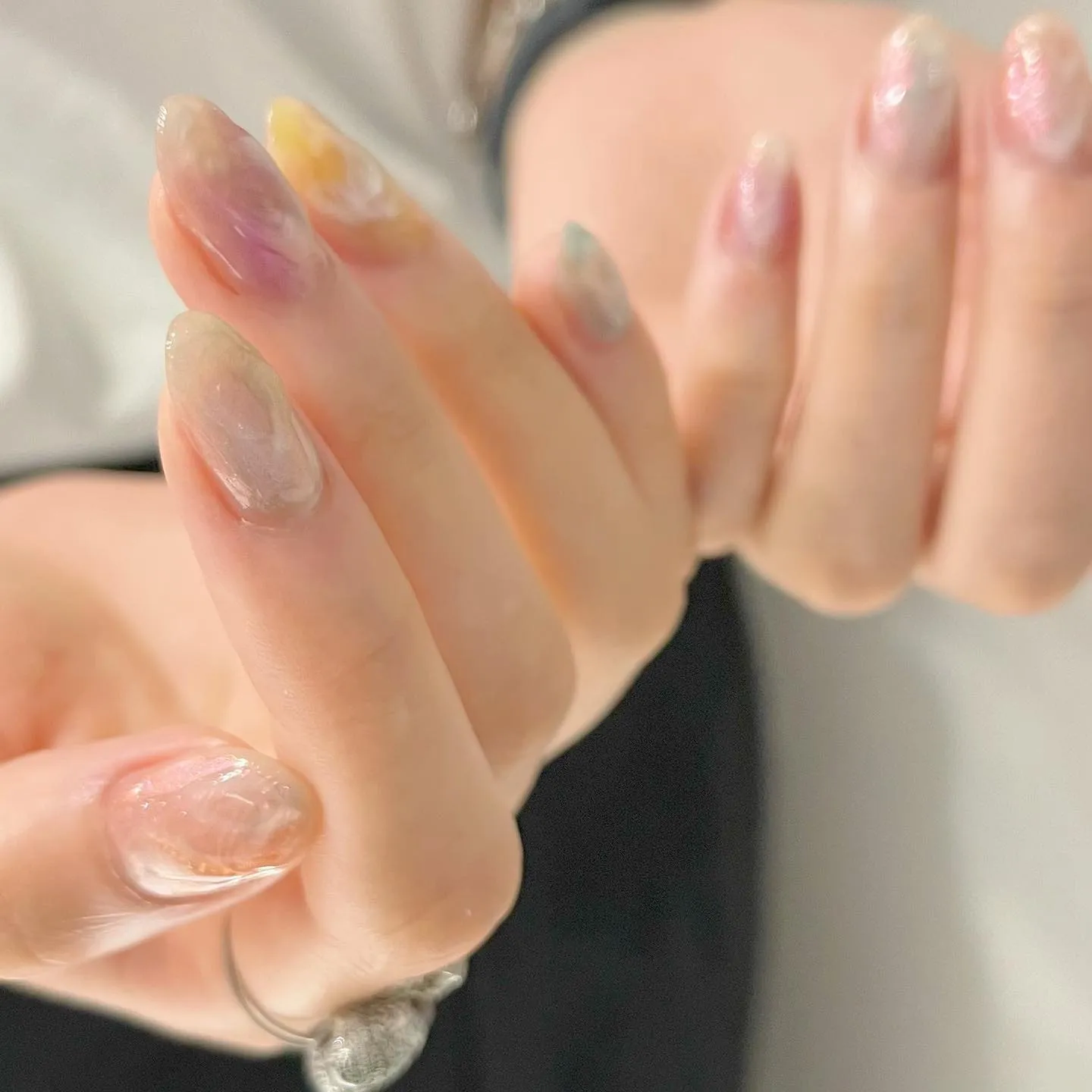 【横浜│港南区│ブルーライン下永谷駅】ニュアンスネイル♪♪