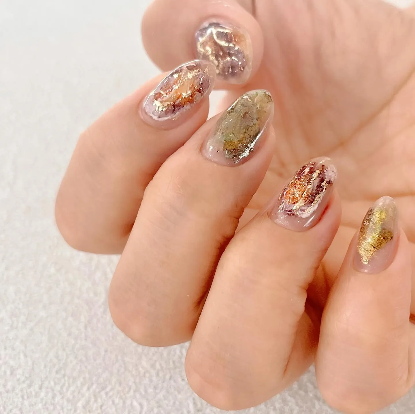 【横浜│港南区│ブルーライン下永谷駅】秋ニュアンスネイル♪♪