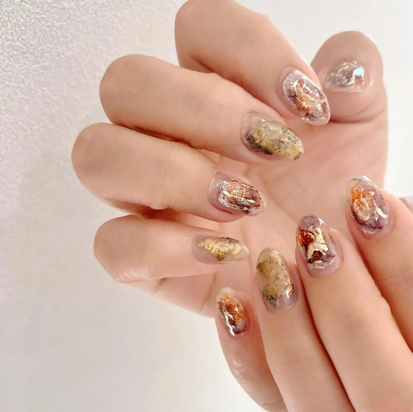 【横浜│港南区│ブルーライン下永谷駅】秋ニュアンスネイル♪♪