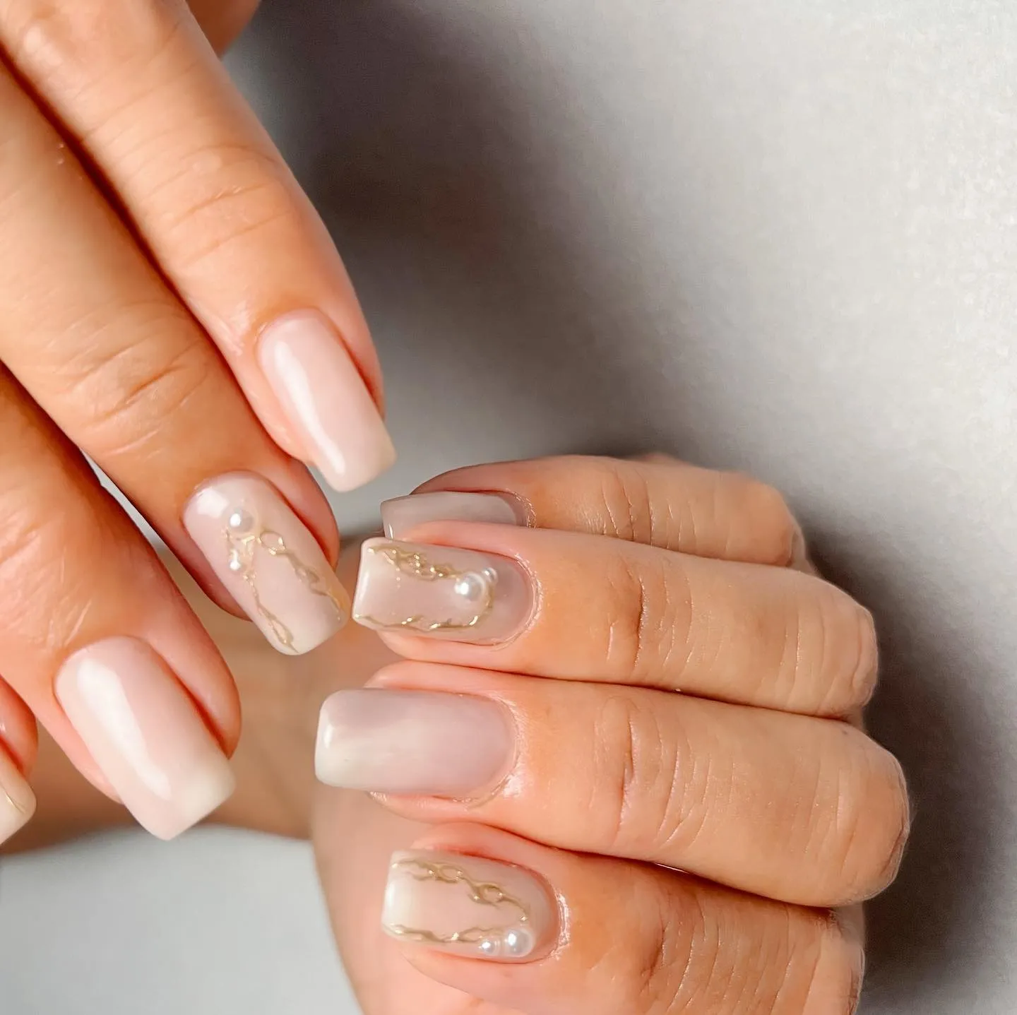 【横浜│港南区│ブルーライン下永谷駅】上品ニュアンスネイル♪...