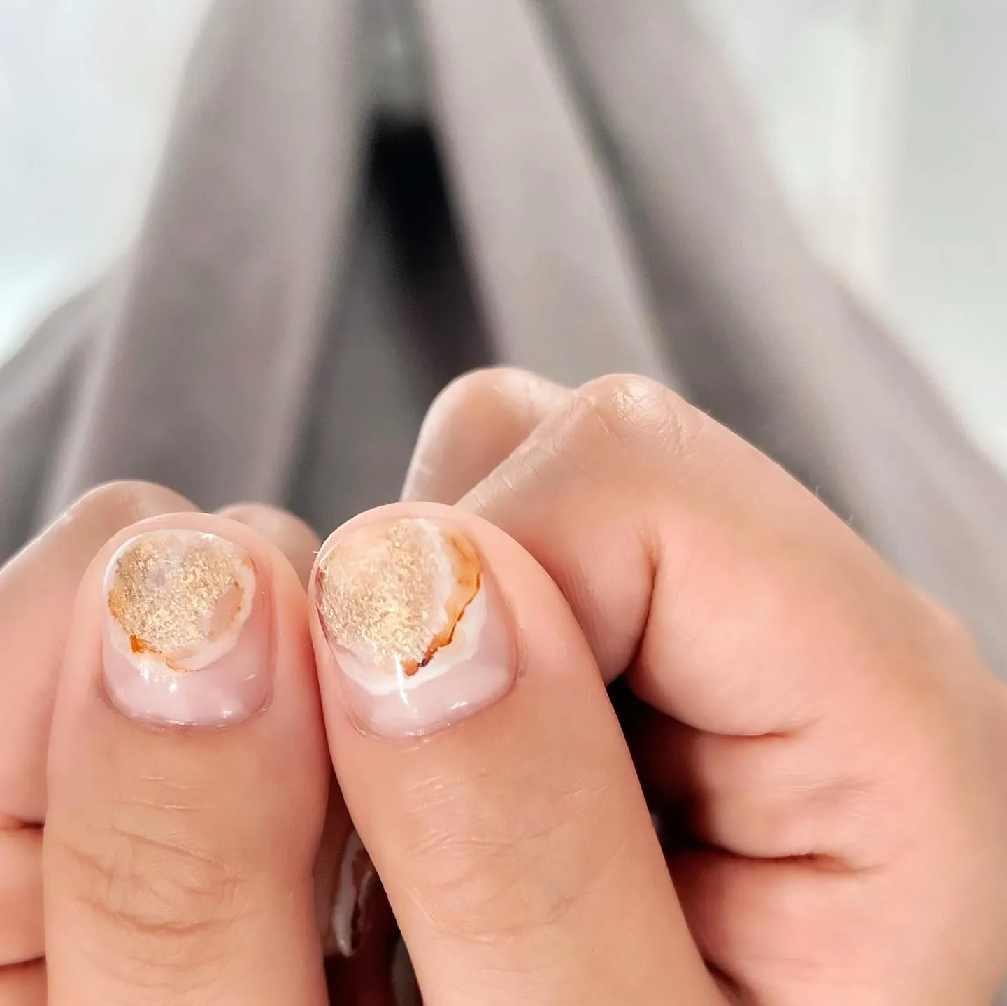 【横浜│港南区│ブルーライン下永谷駅】秋ニュアンスネイル♪♪